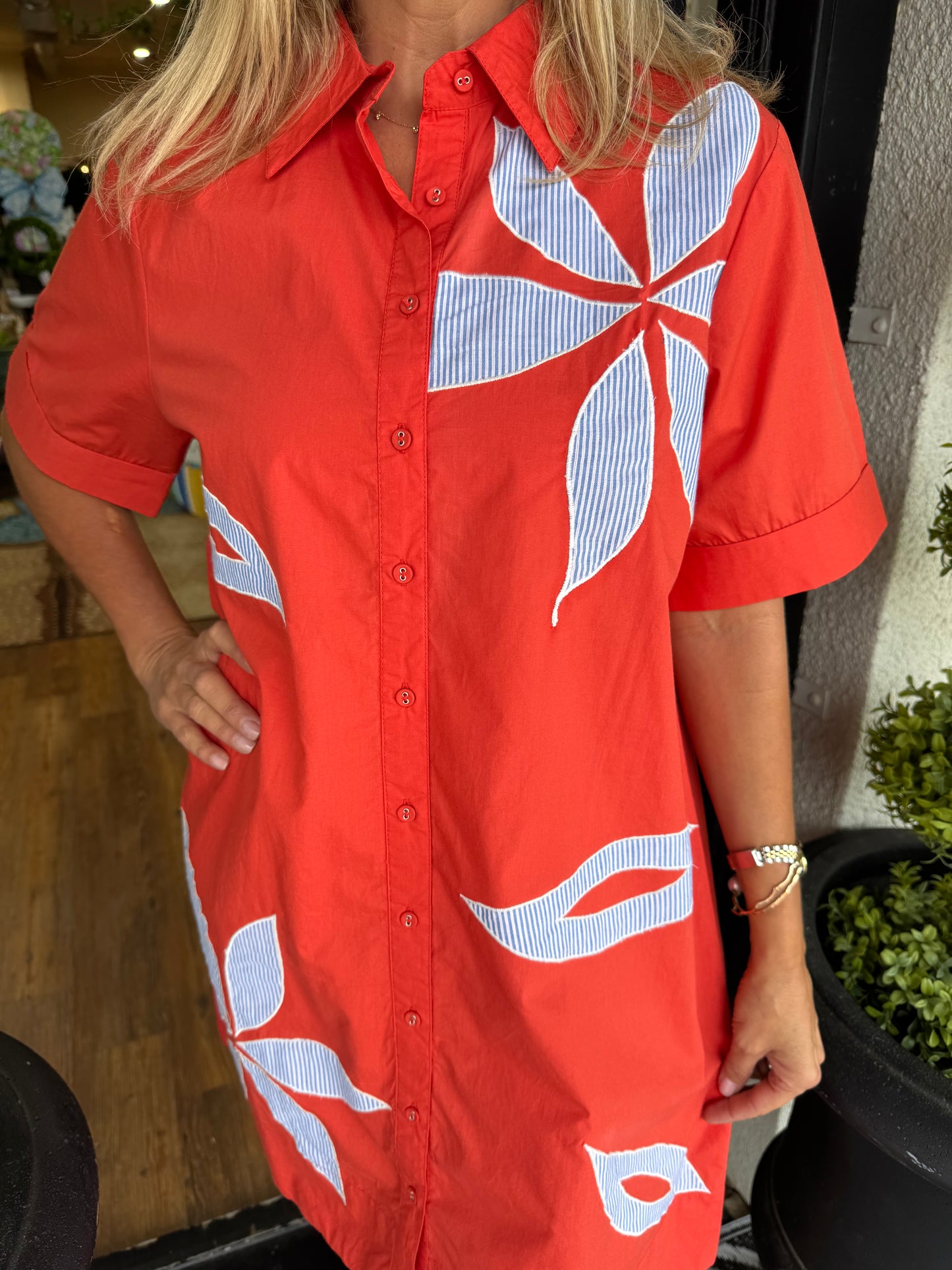 Bethanne Dress - Red