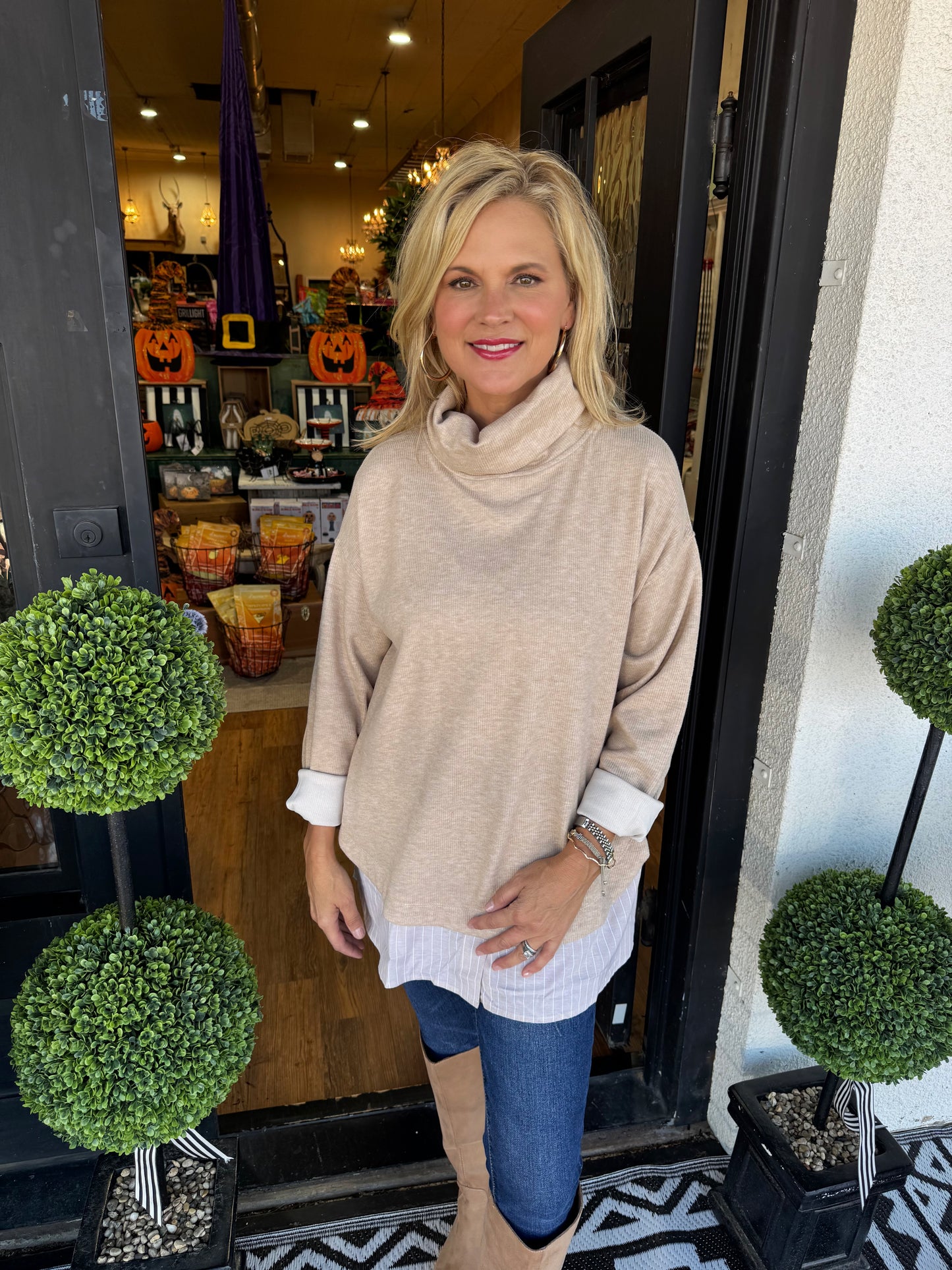 Faith Top - Latte