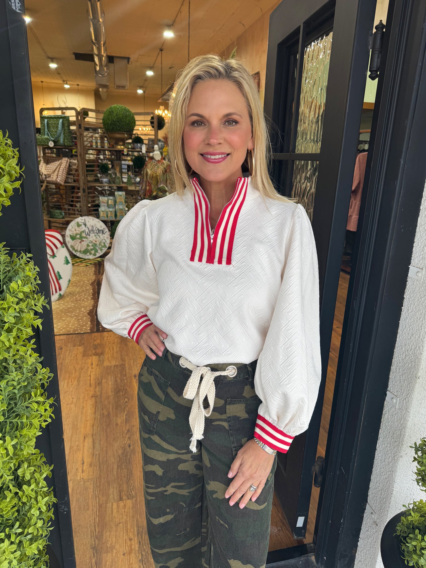 Angelica Top - Ivory