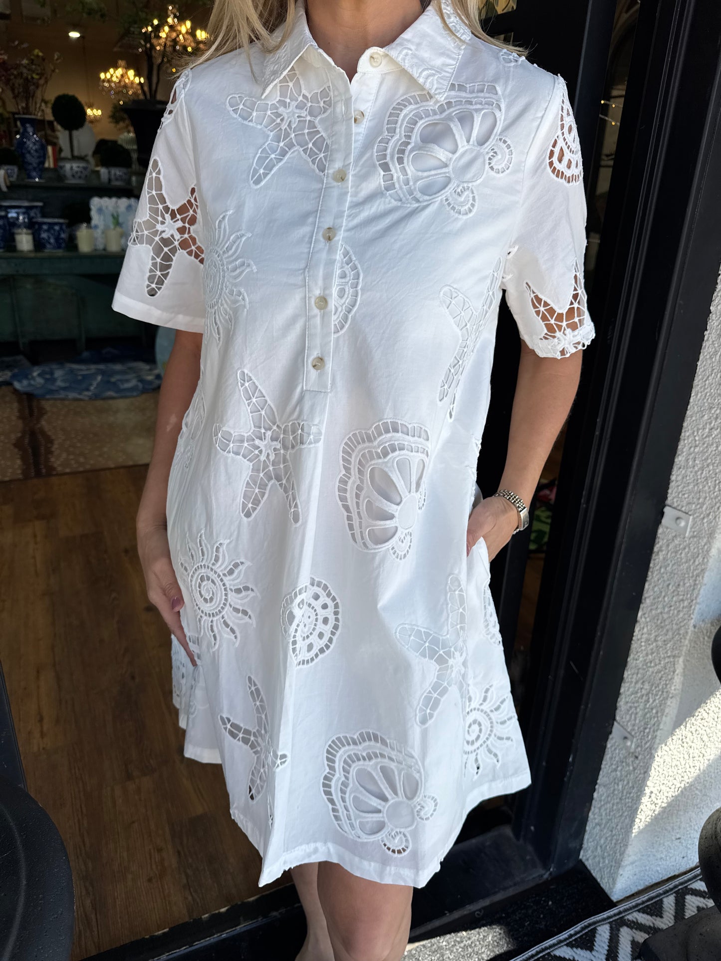 Alexandra Dress - Off White