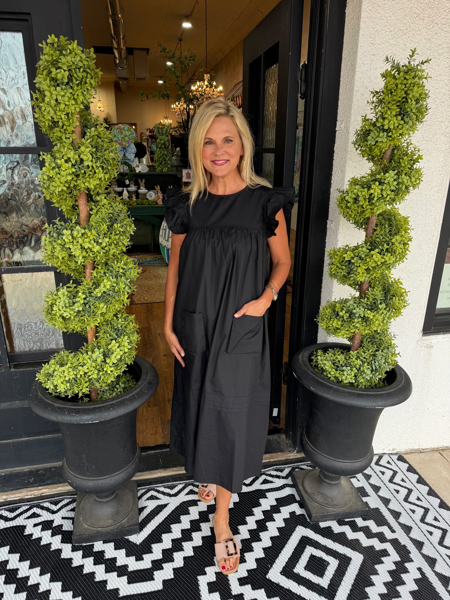 Annika Dress - Black