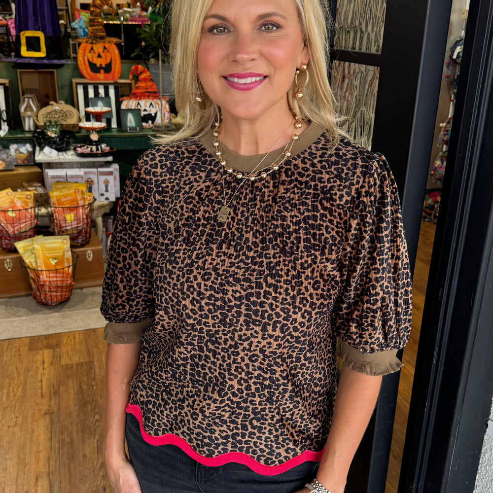 Farrah Top - Brown