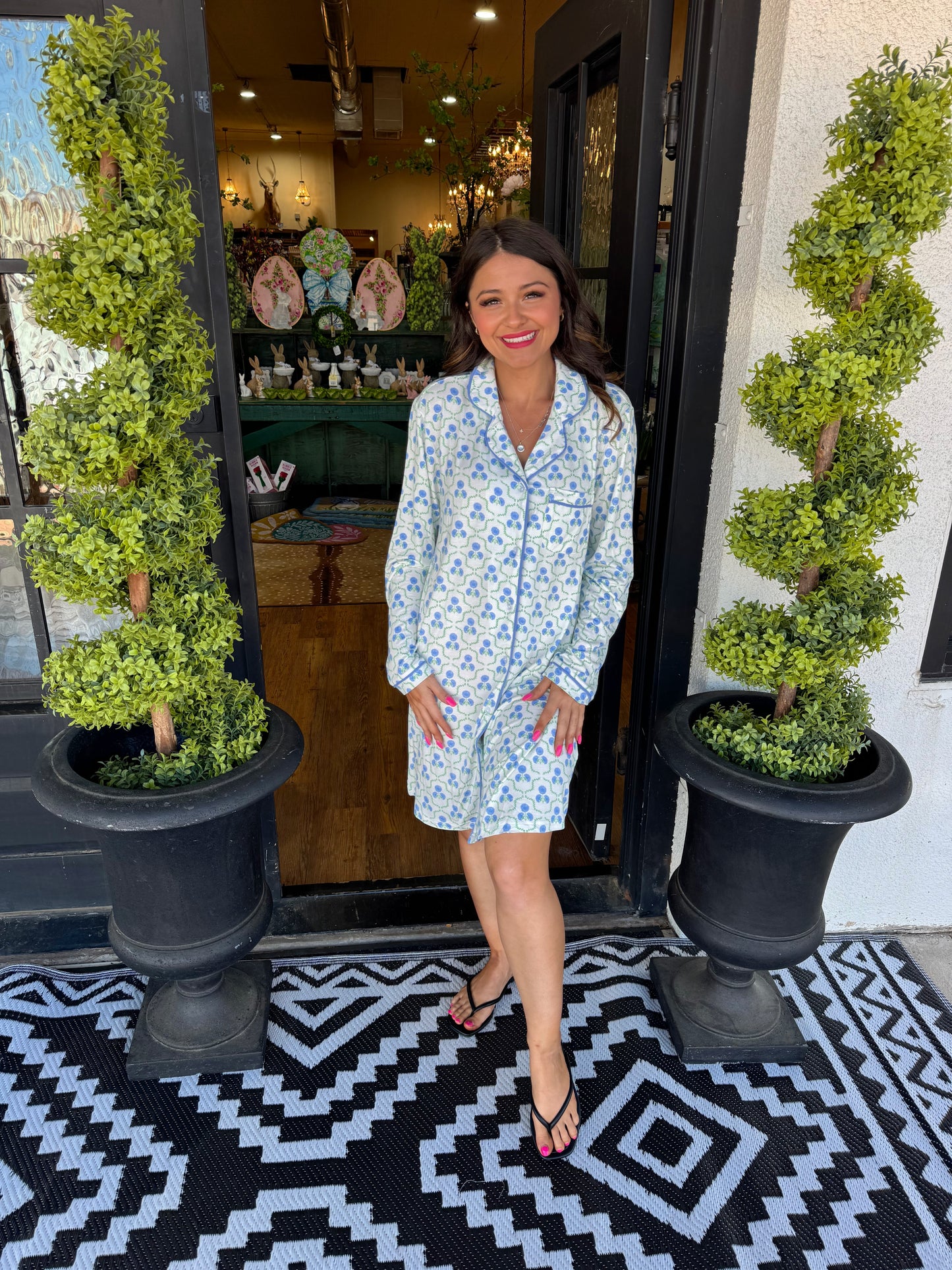 Mary Square Charlotte Nightshirt