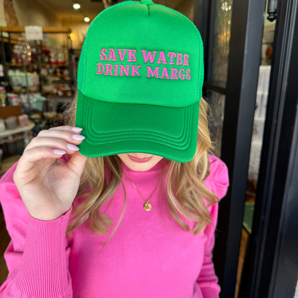 
                  
                    Save Water Drink Margs Trucker Hat
                  
                