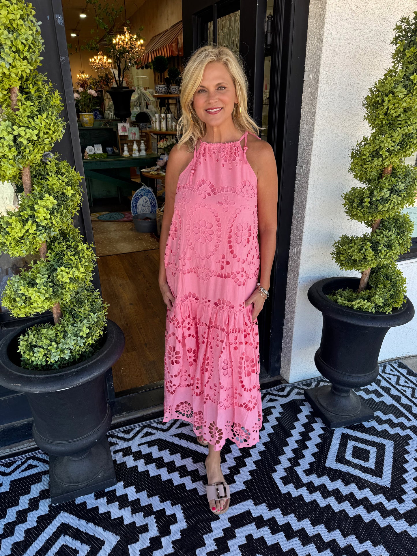 Faye Dress - Strawberry