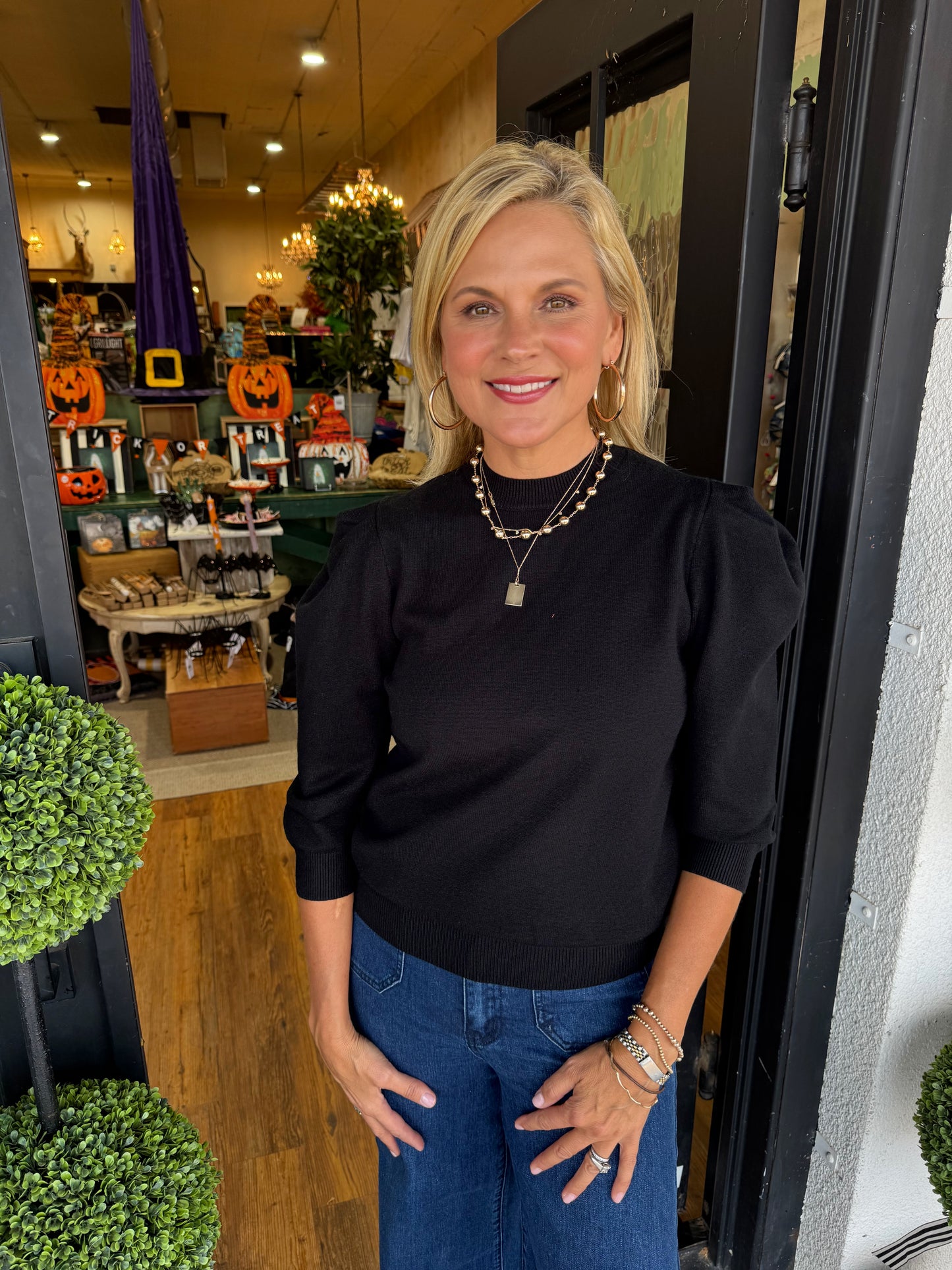 Gemma Top - Black