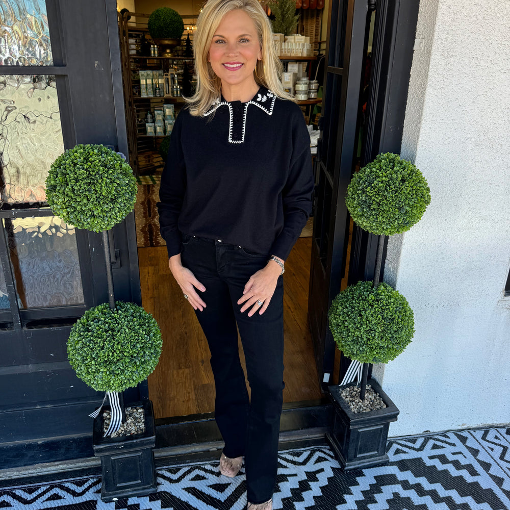 Mid Rise Slim Boot Cut Jeans - Takumi