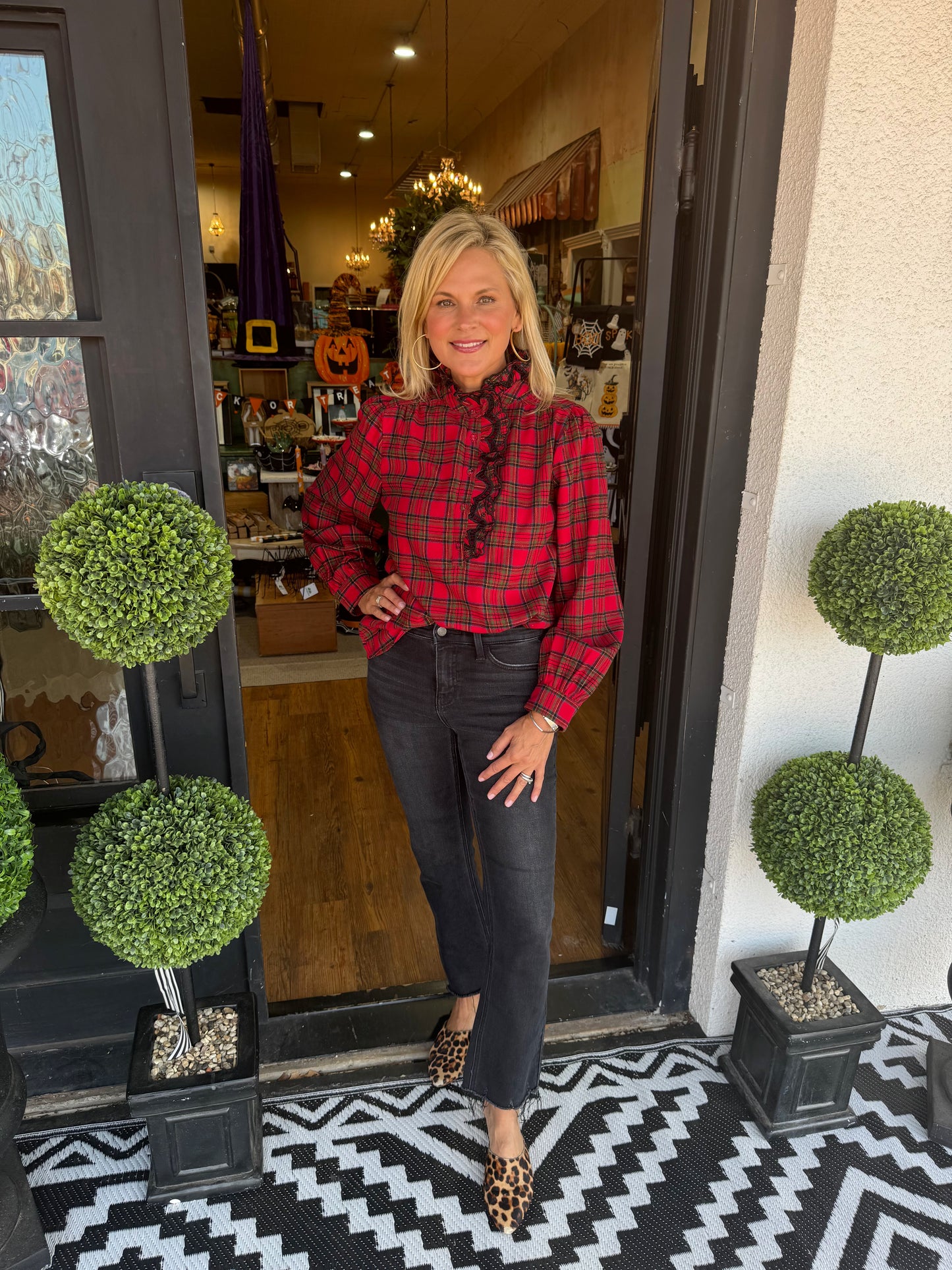 Claudia Top - Red