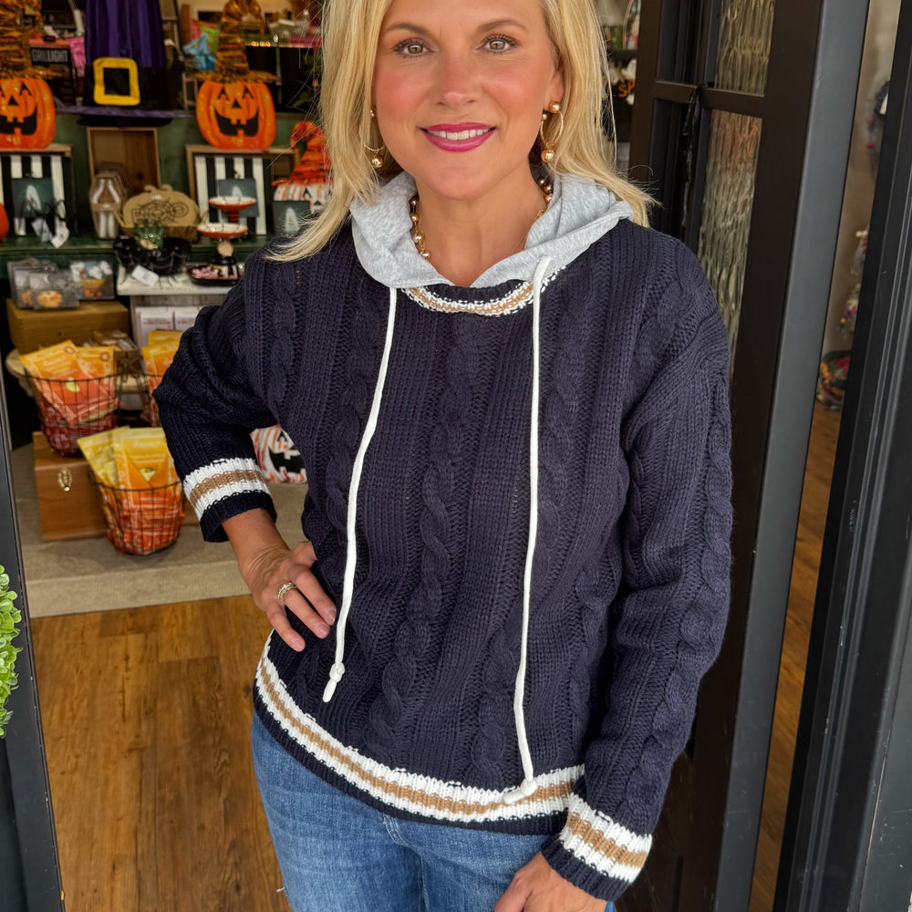 Reagen Top - Navy