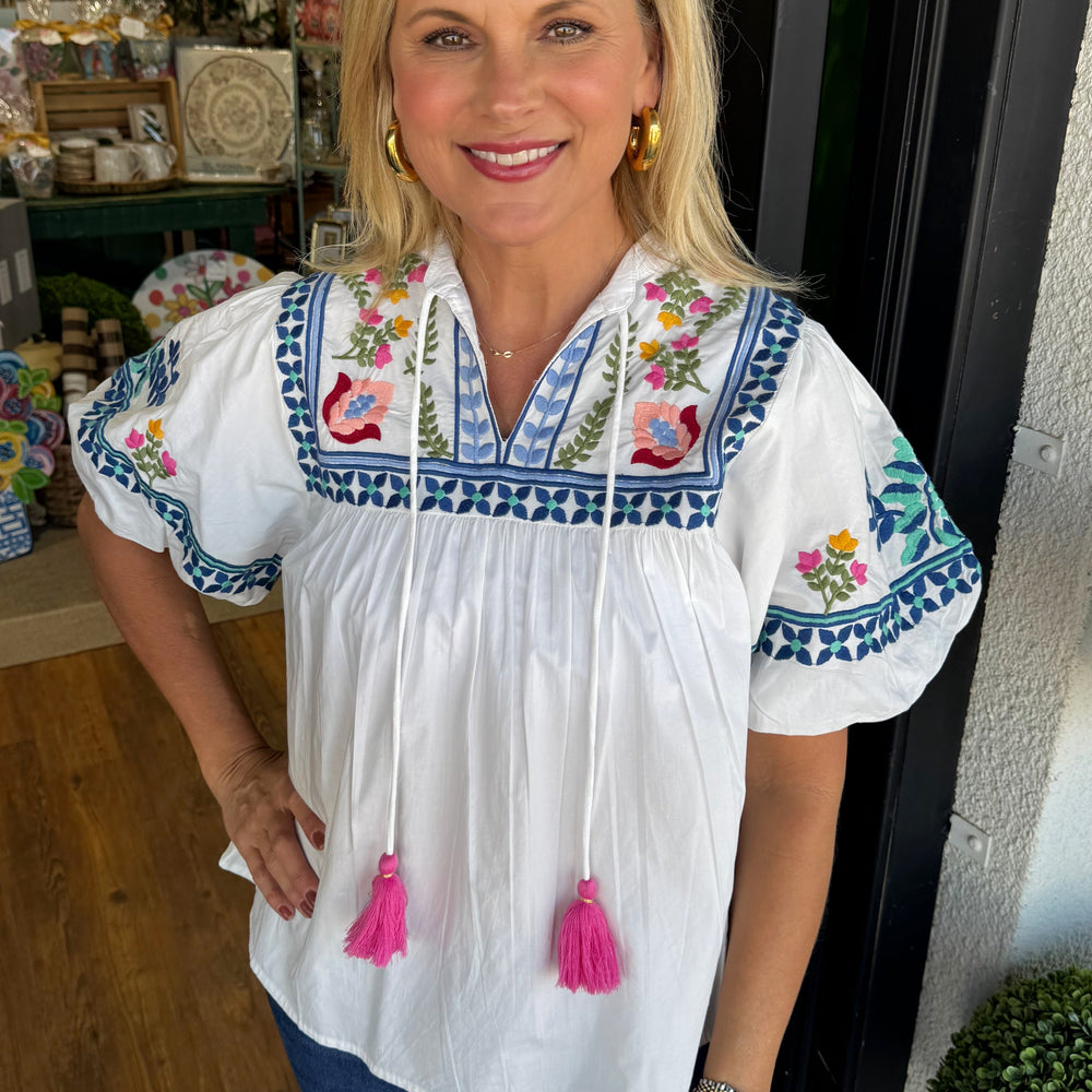 Cordelia Floral Top
