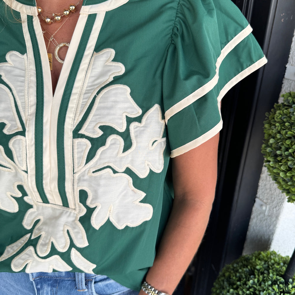 
                  
                    Liliana Top - Pine
                  
                