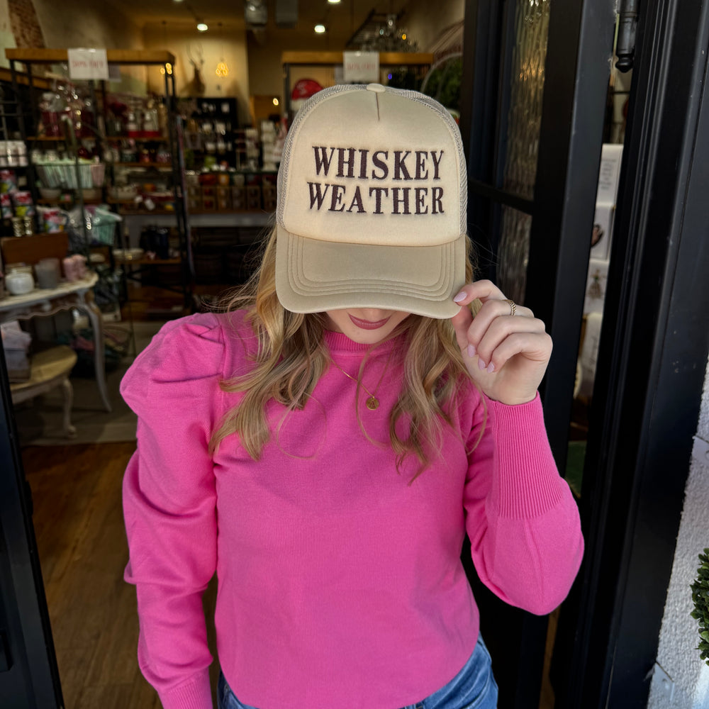 Whiskey Weather Trucker Hat