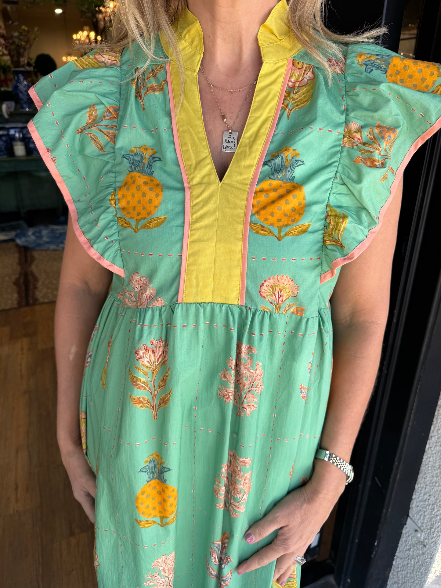 Tae Dress - Mint Green