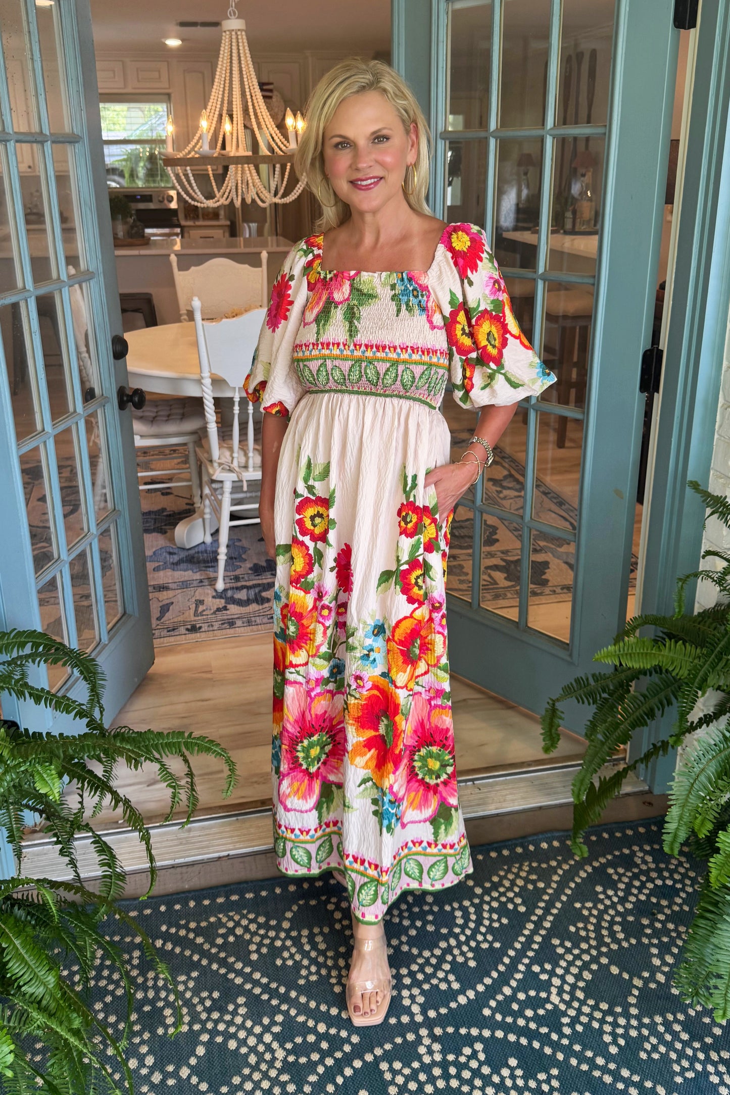 Ophelia Dress - Ecru