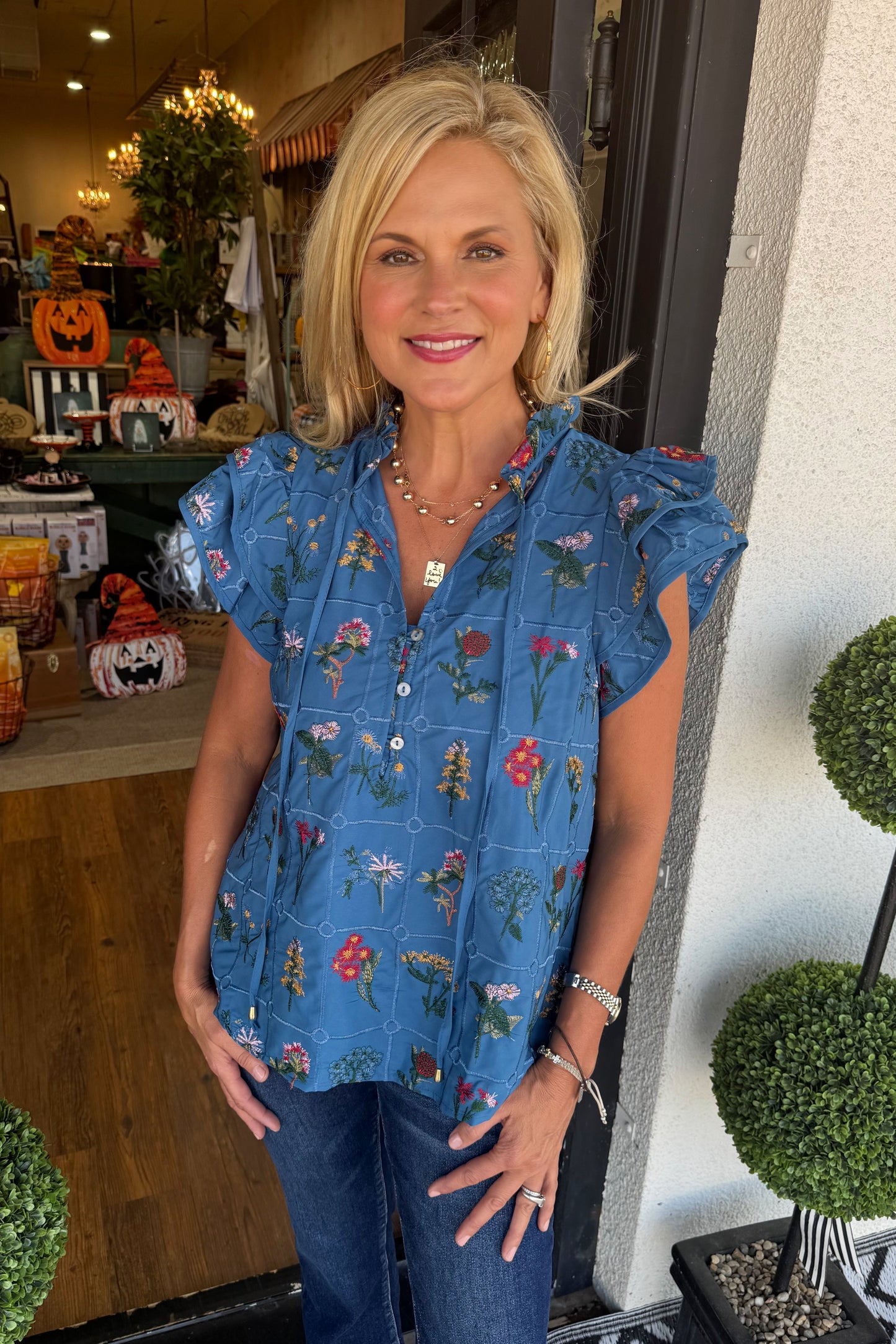 Lucia Top - Blue