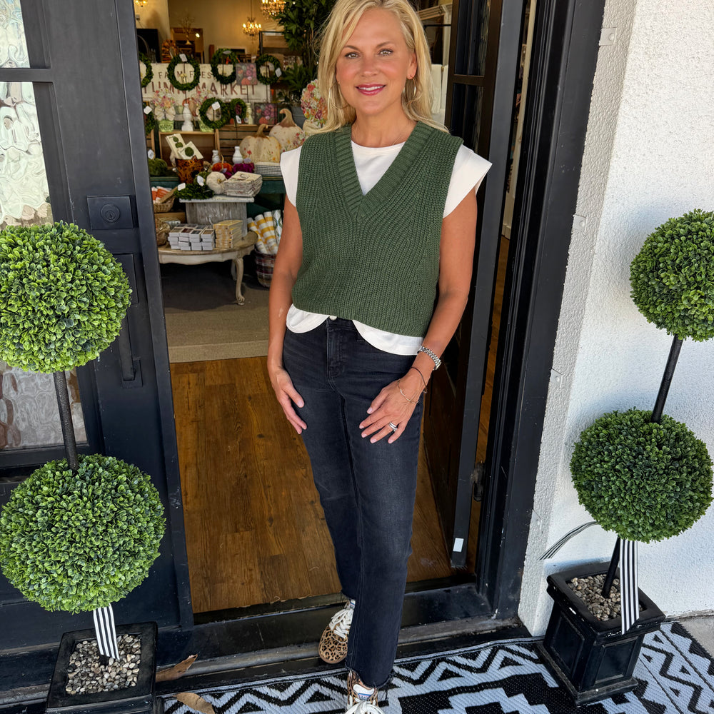 Georgia Top-Olive