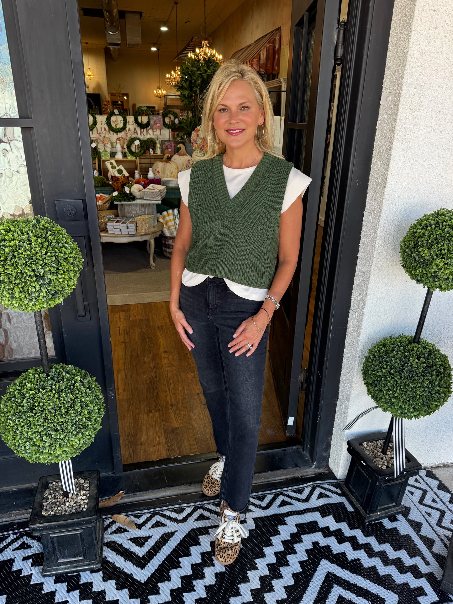 Georgia Top-Olive