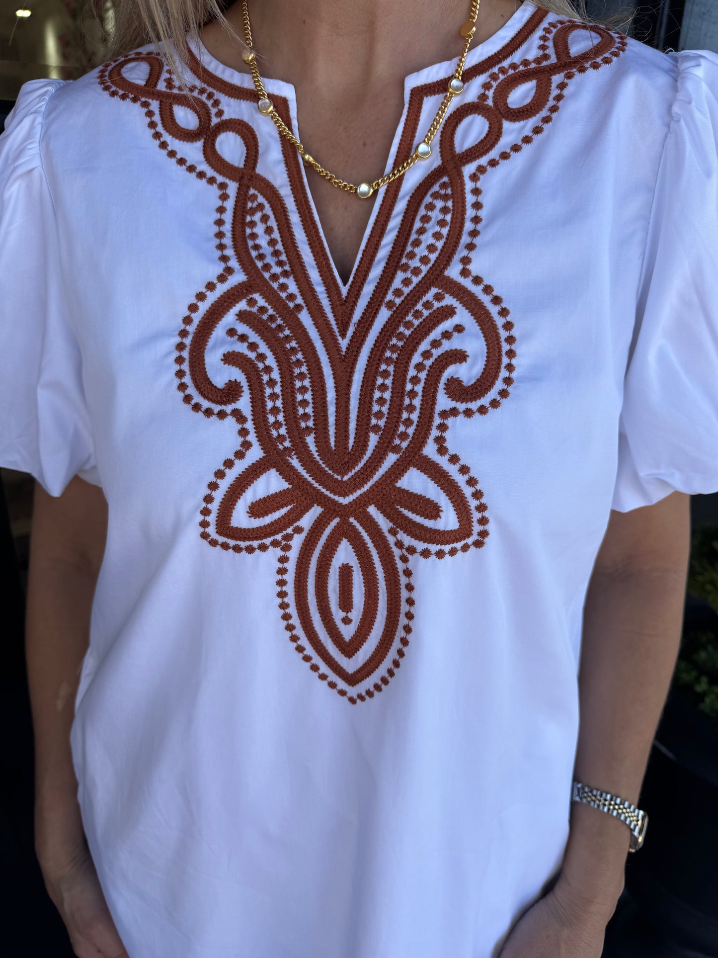 Daniela Dress - White