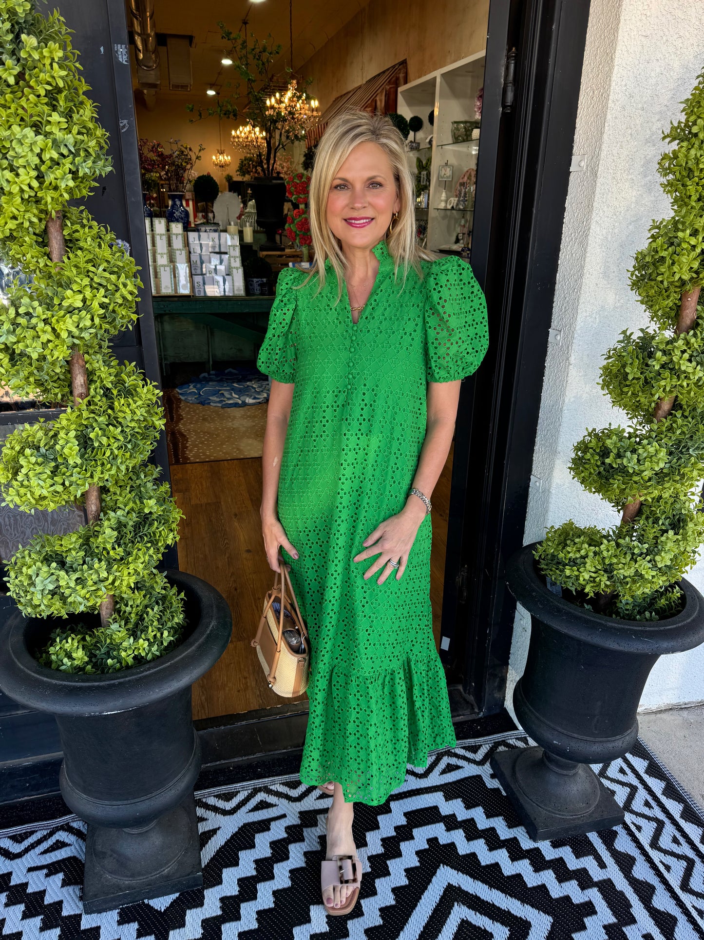Sarah Dress - Green