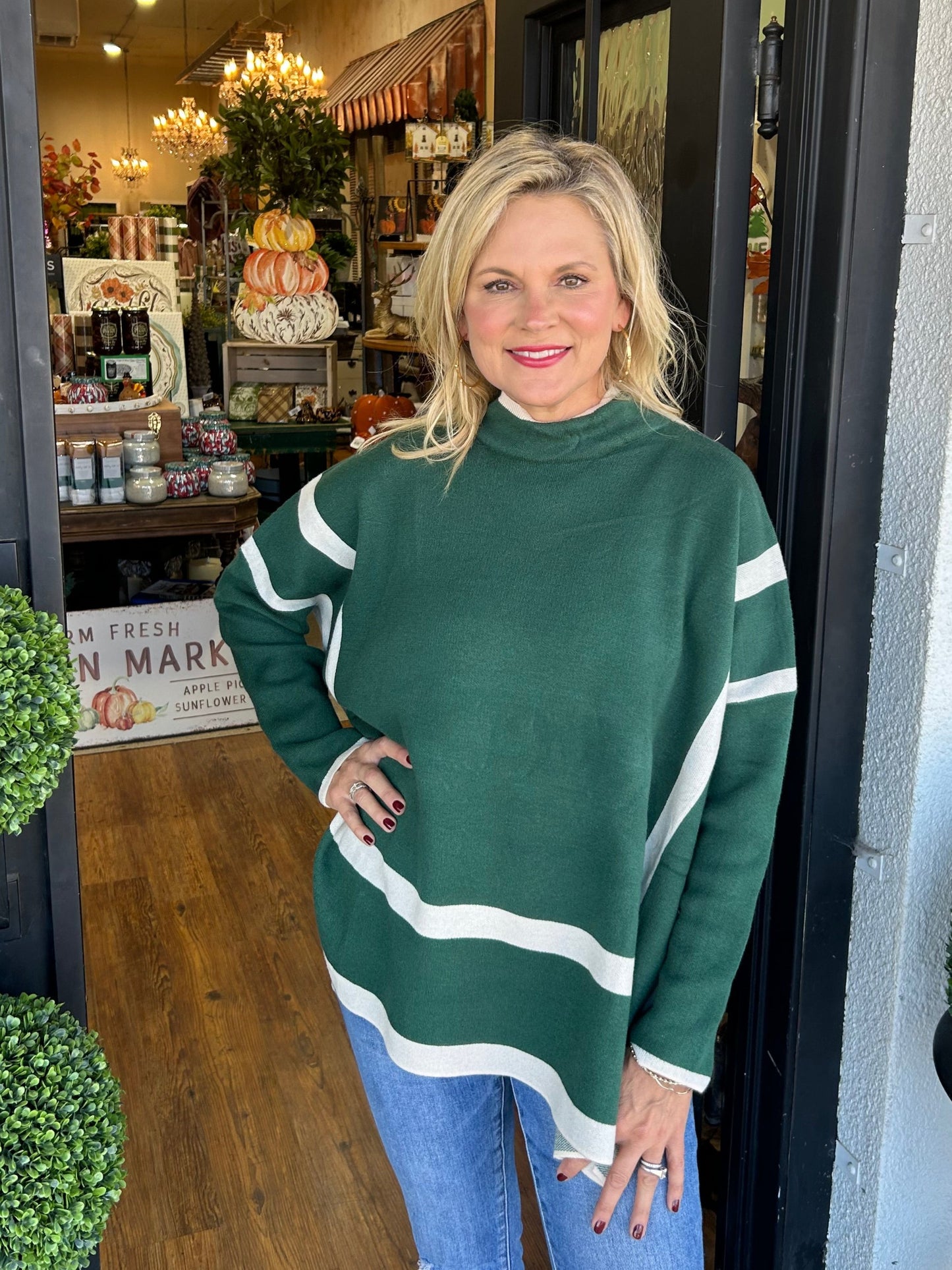 Raelynn Sweater- Green