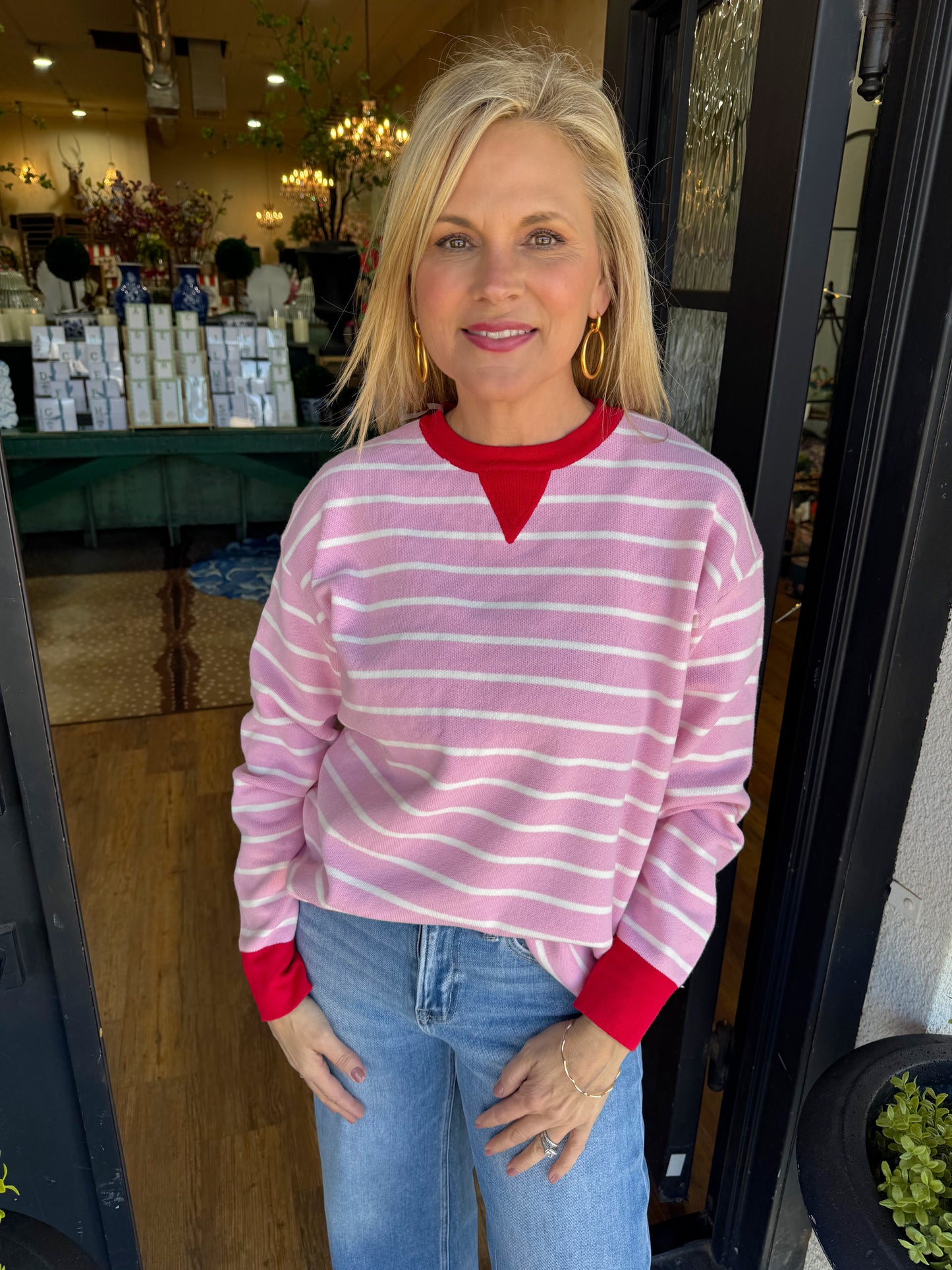 April Sweater - Light Pink