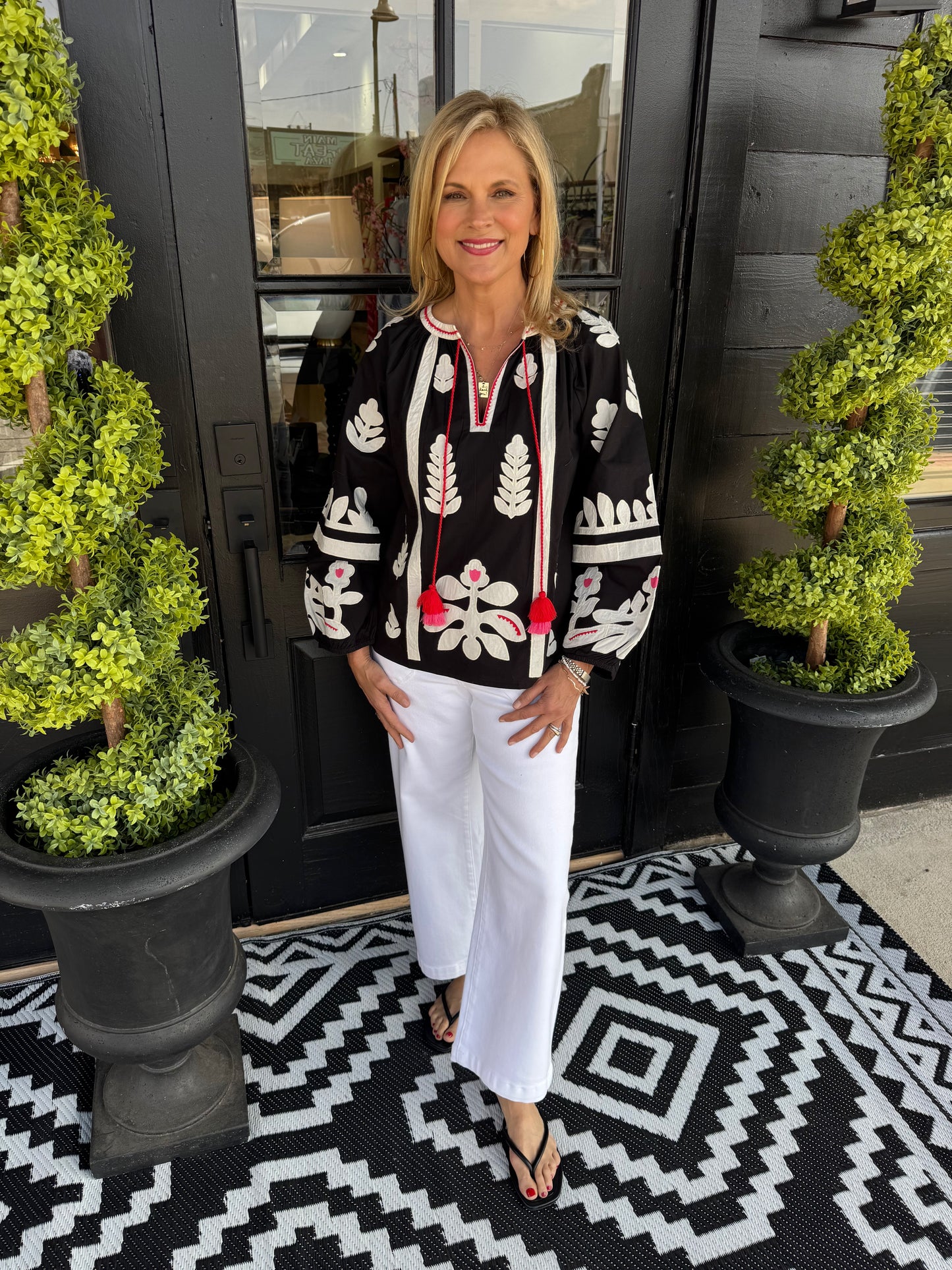 Ivy Jane Applique Top