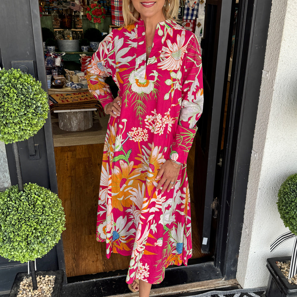 Uncle Frank Patio Floral Maxi Dress