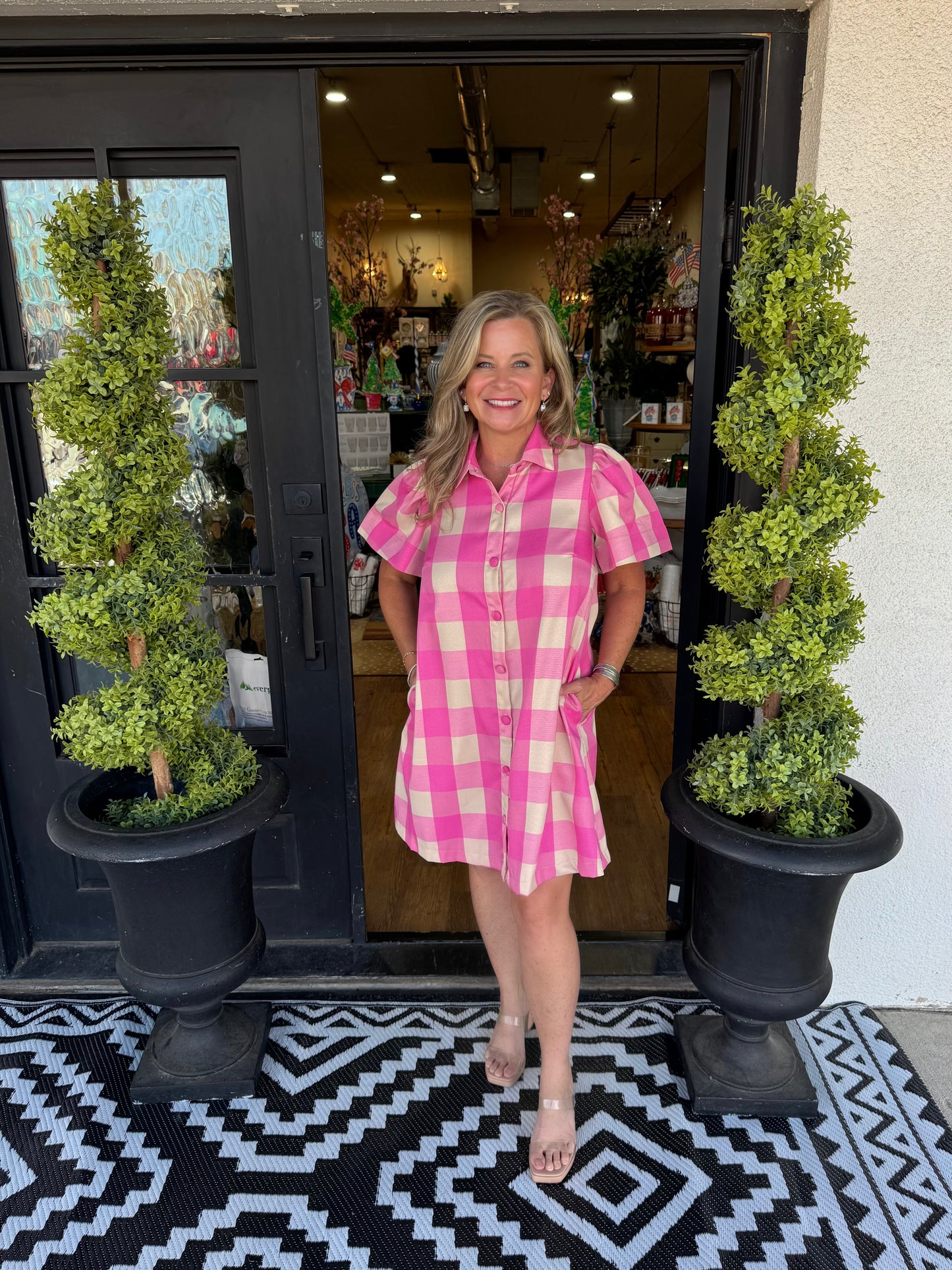 Beth Dress - Pink