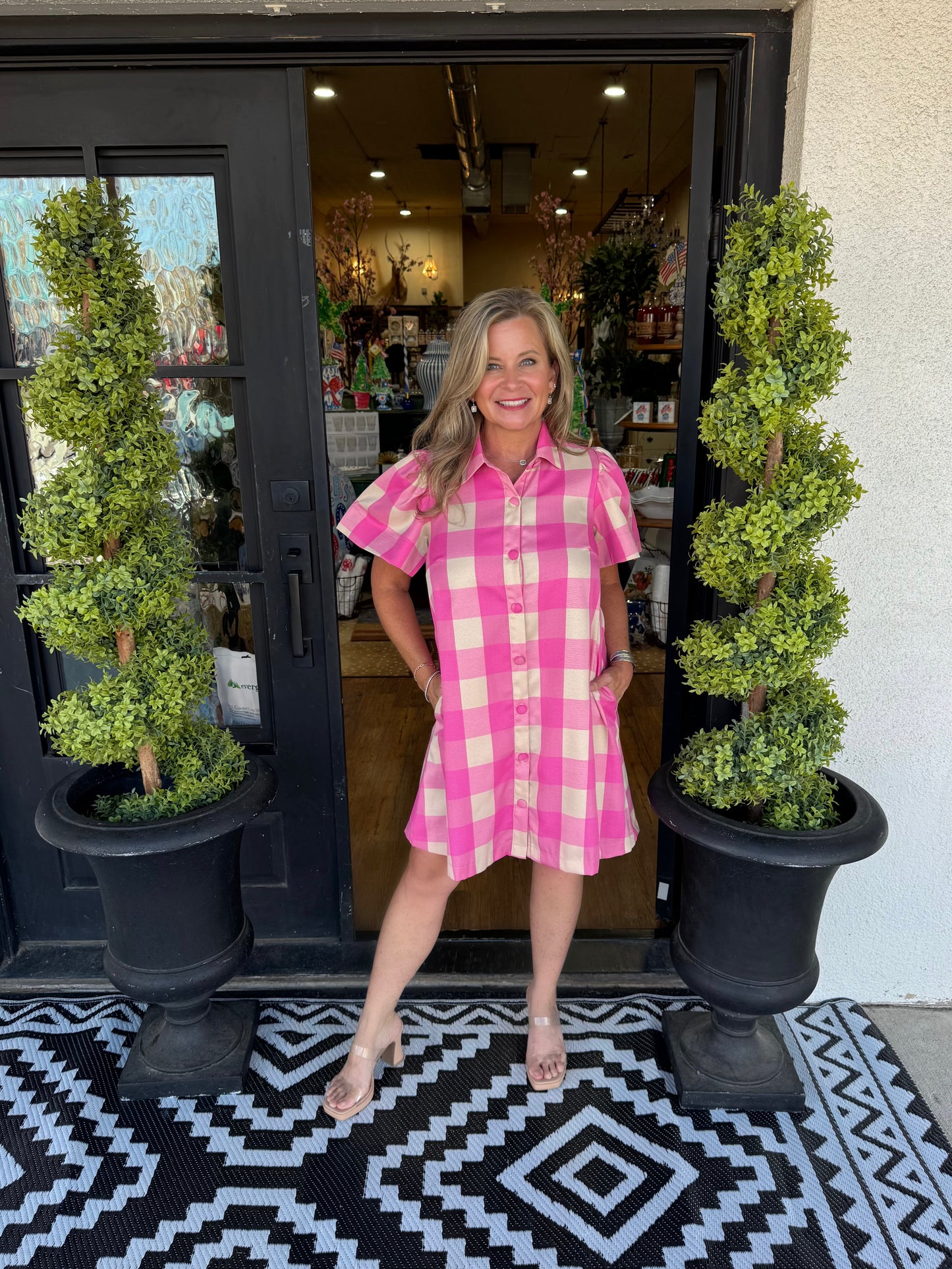 Beth Dress - Pink