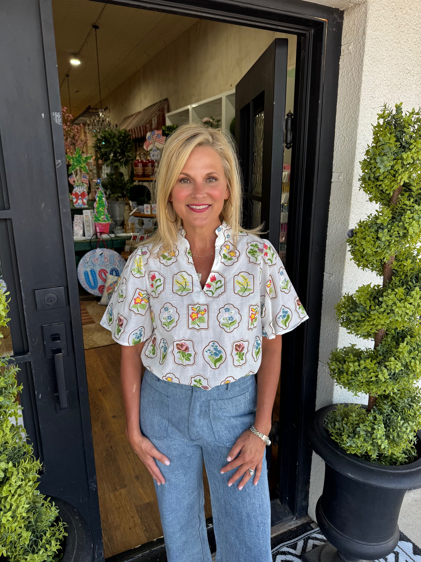 Shayla Top - White