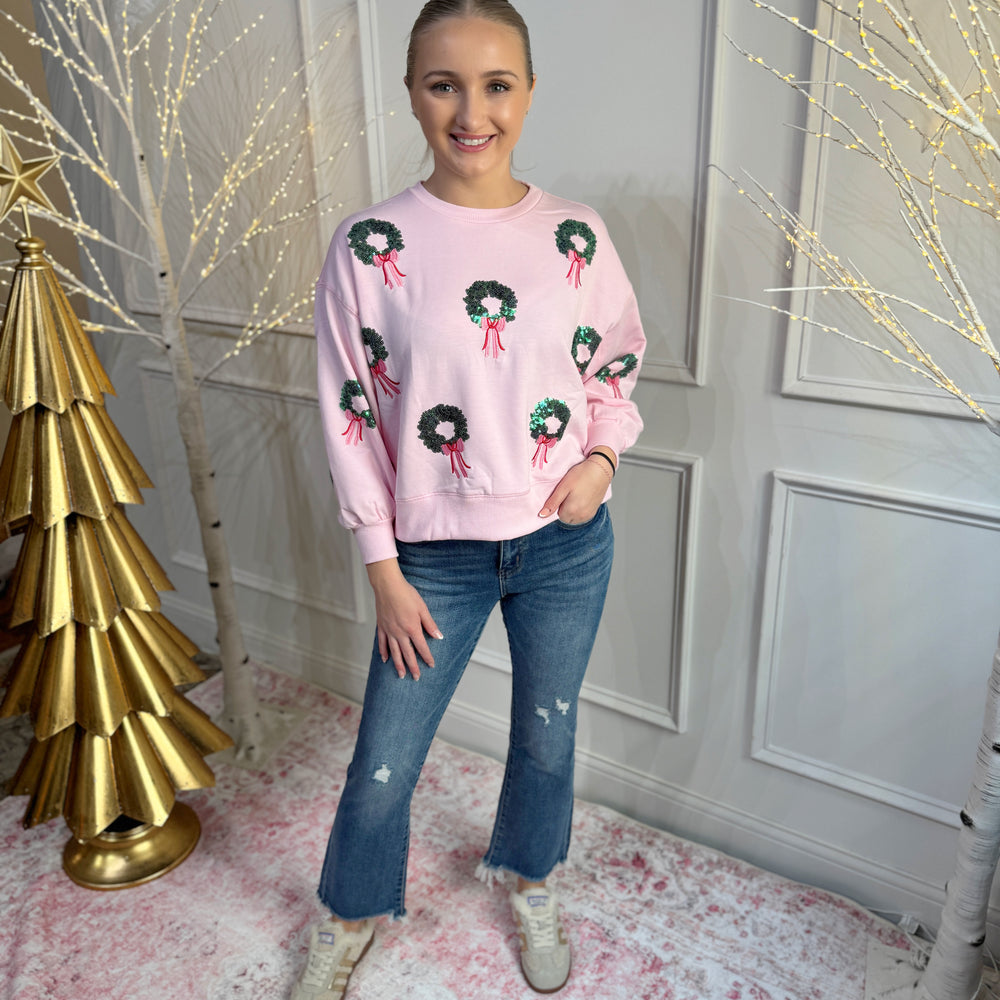 Millie Wreaths Sweatshirt