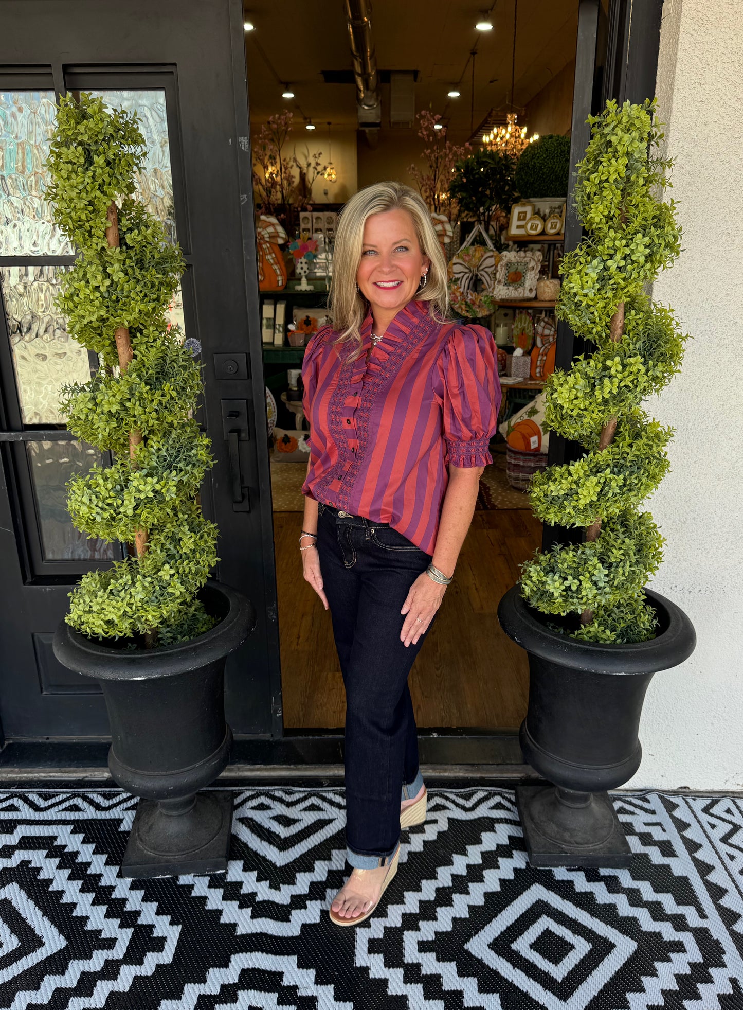 Ellie Top - Plum