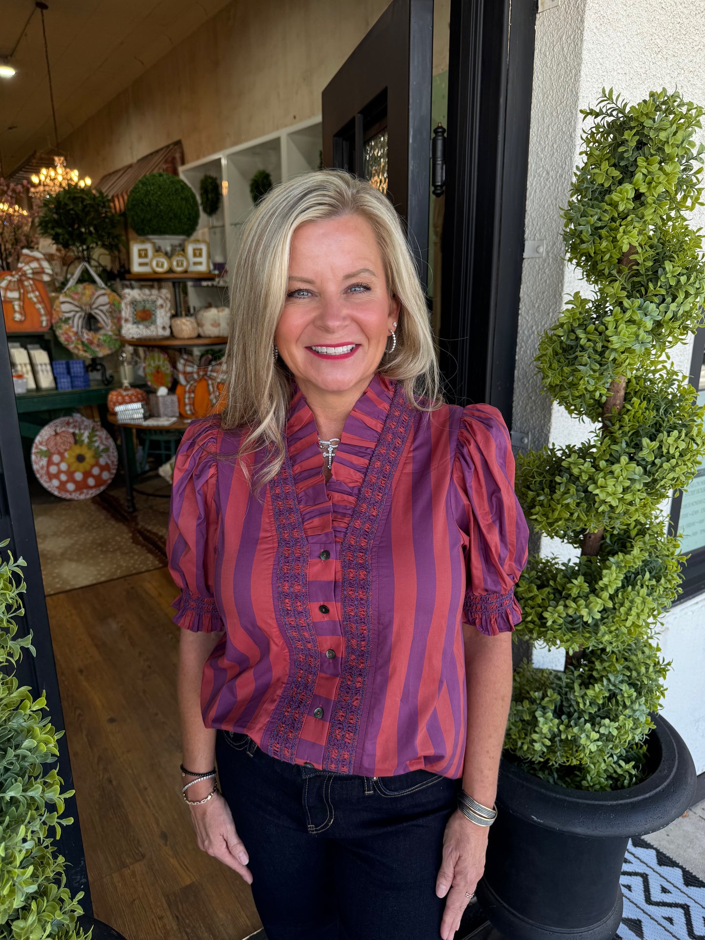 Ellie Top - Plum