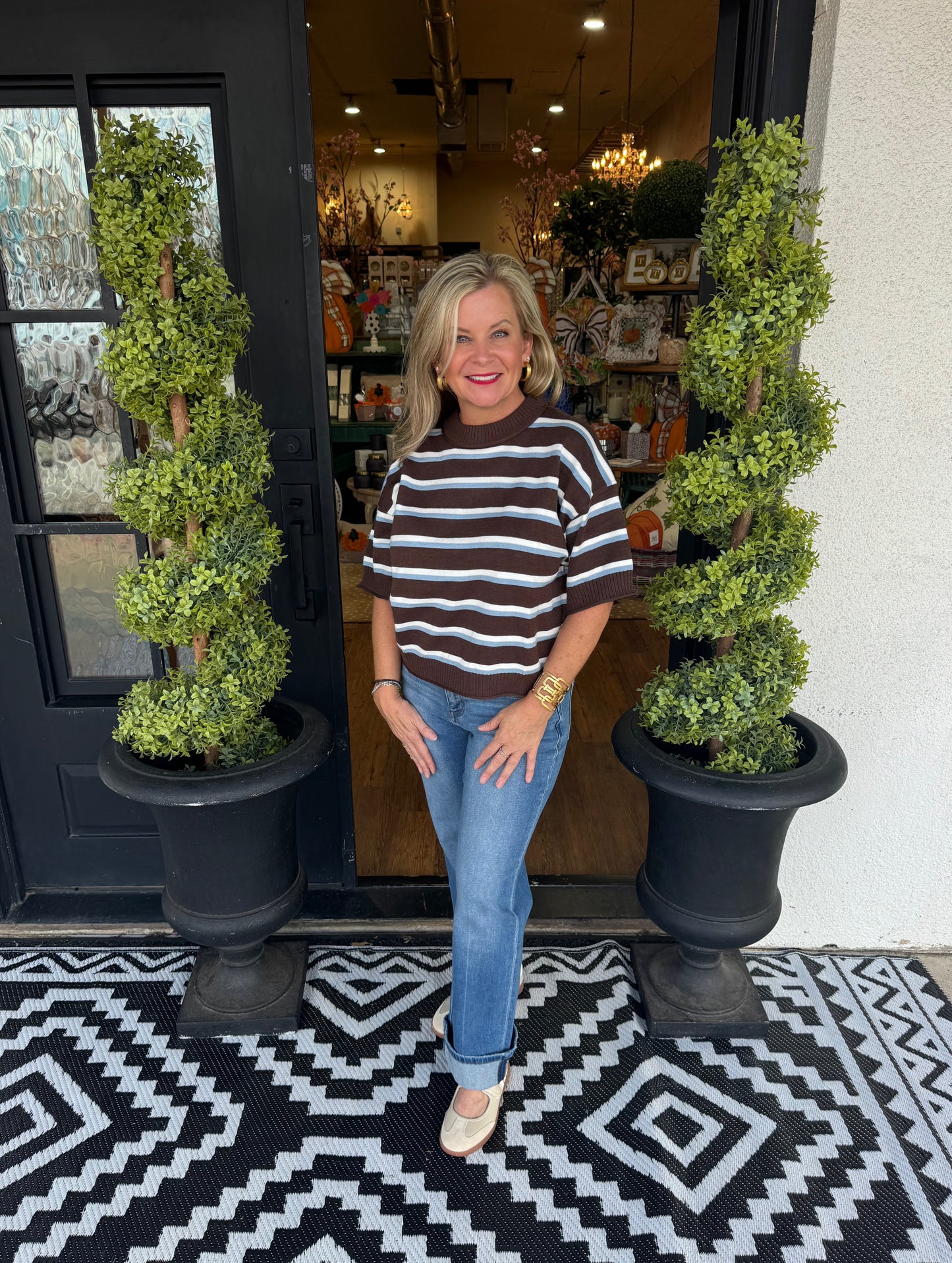 Kenzie Top - Brown