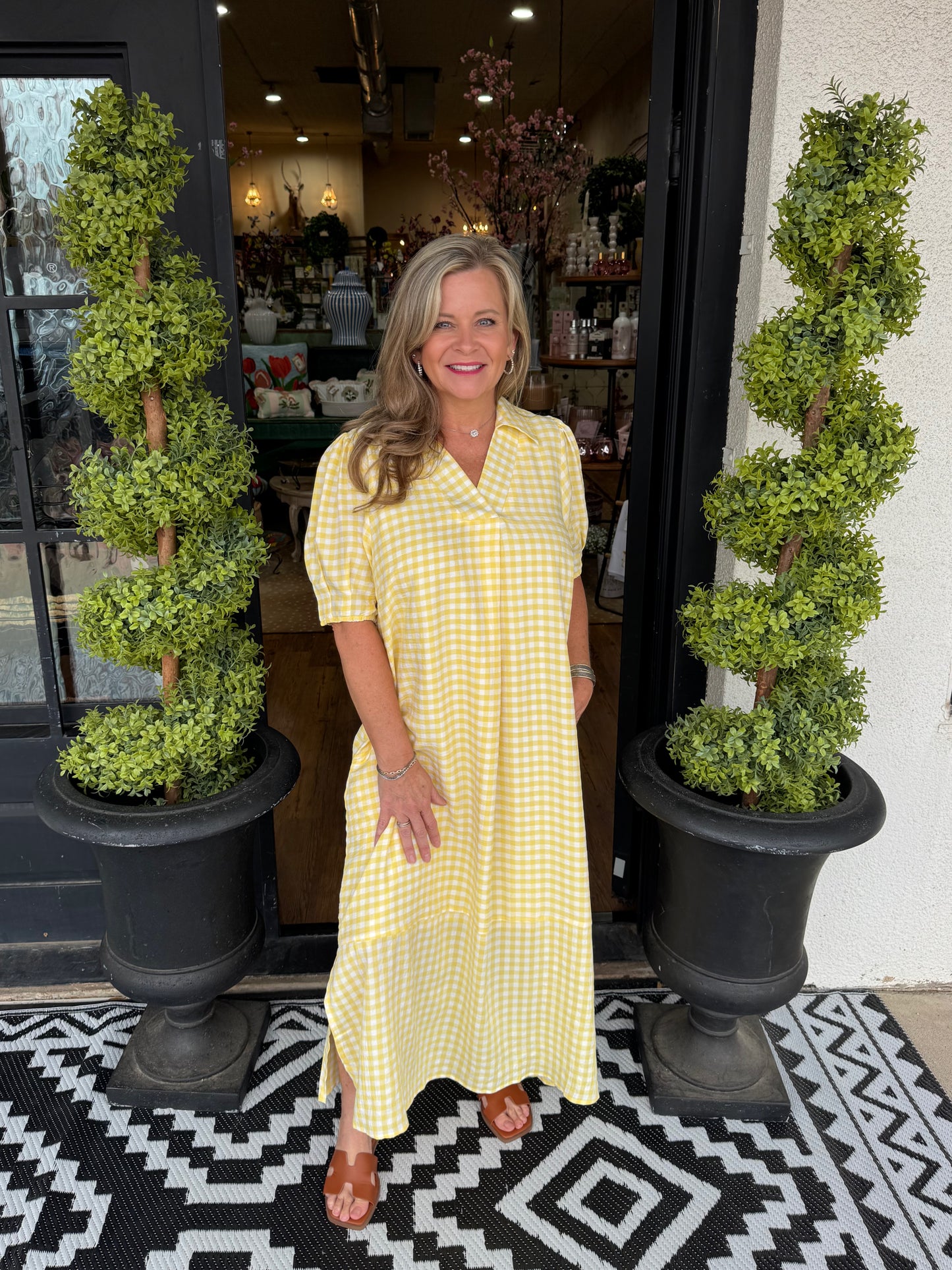 Ivy Dress - Lemon