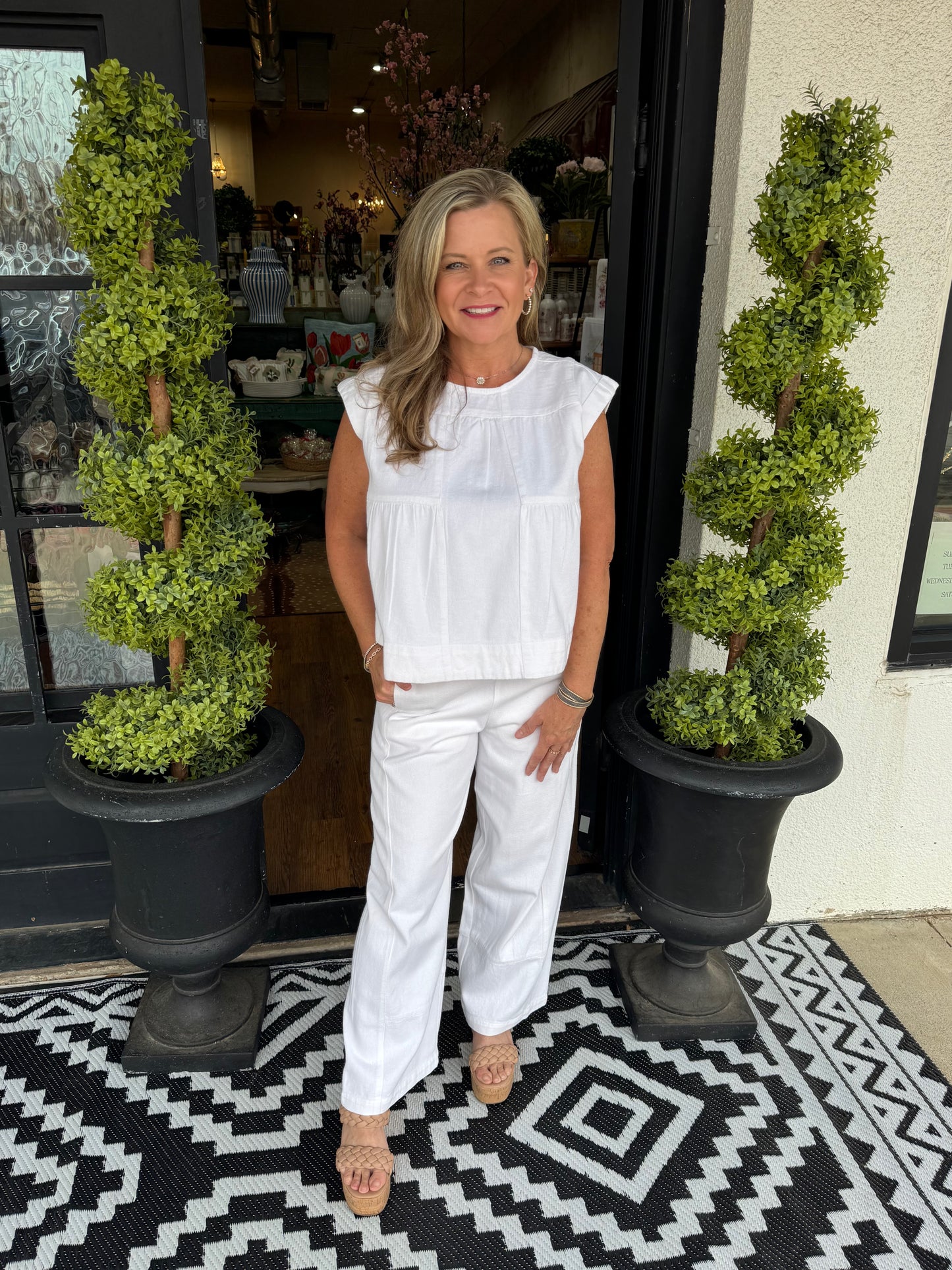 Ivy Jane Patched Swing Top