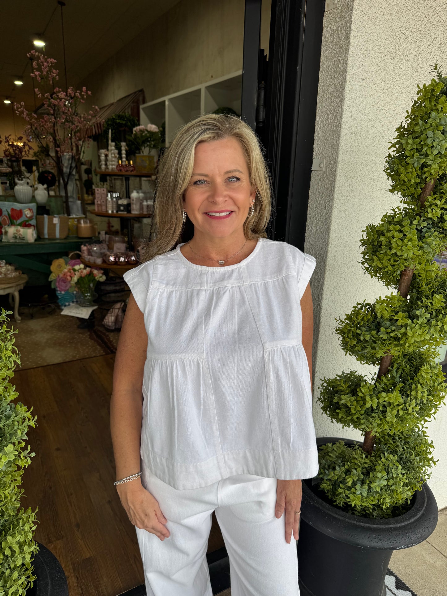 Ivy Jane Patched Swing Top