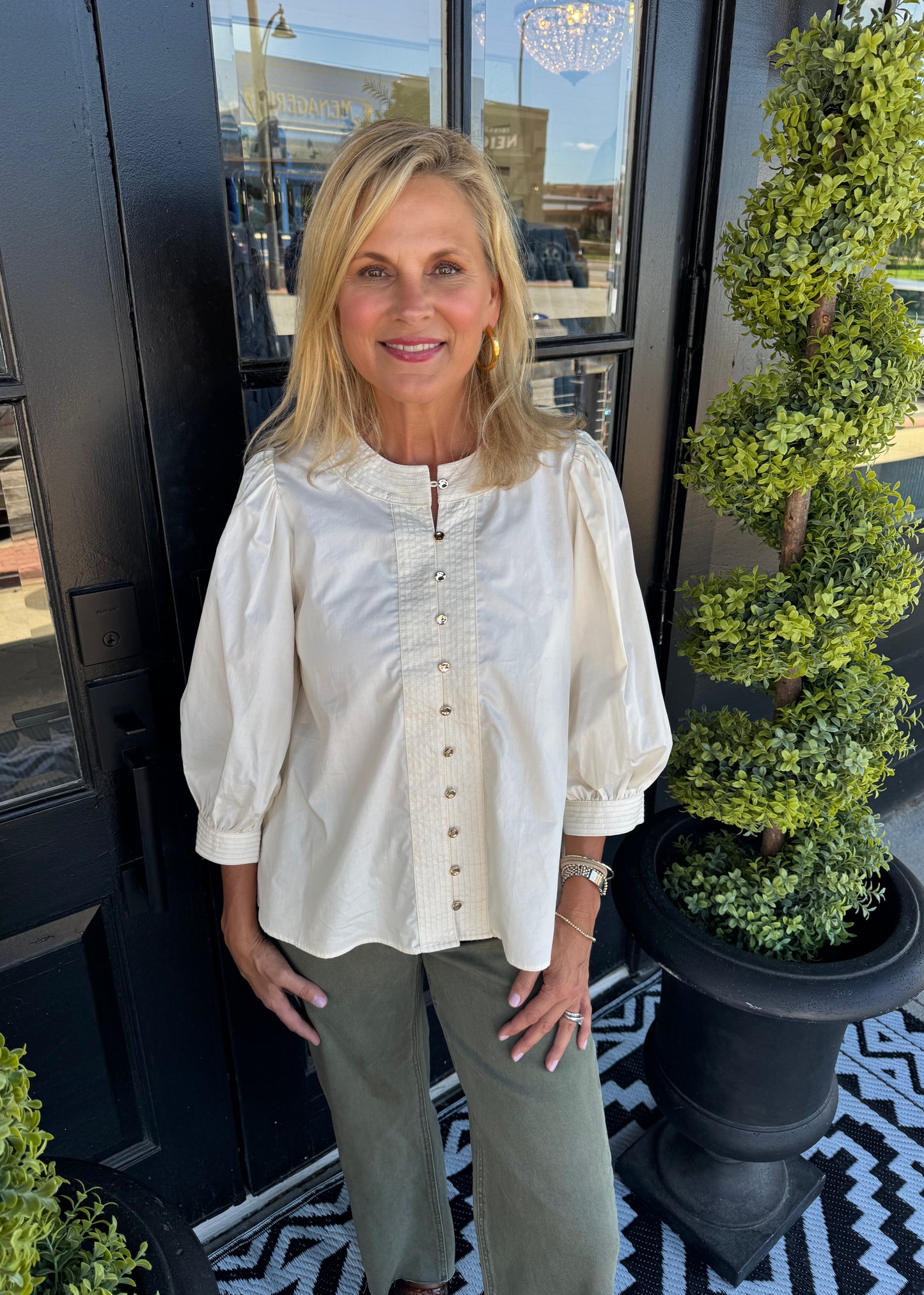 Alix Top - Cream
