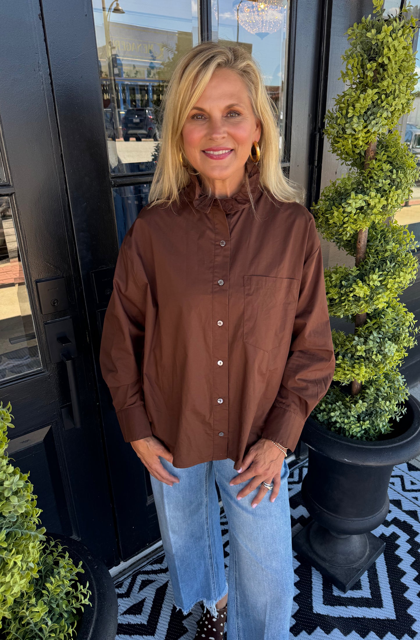 Lauren Top - Brown