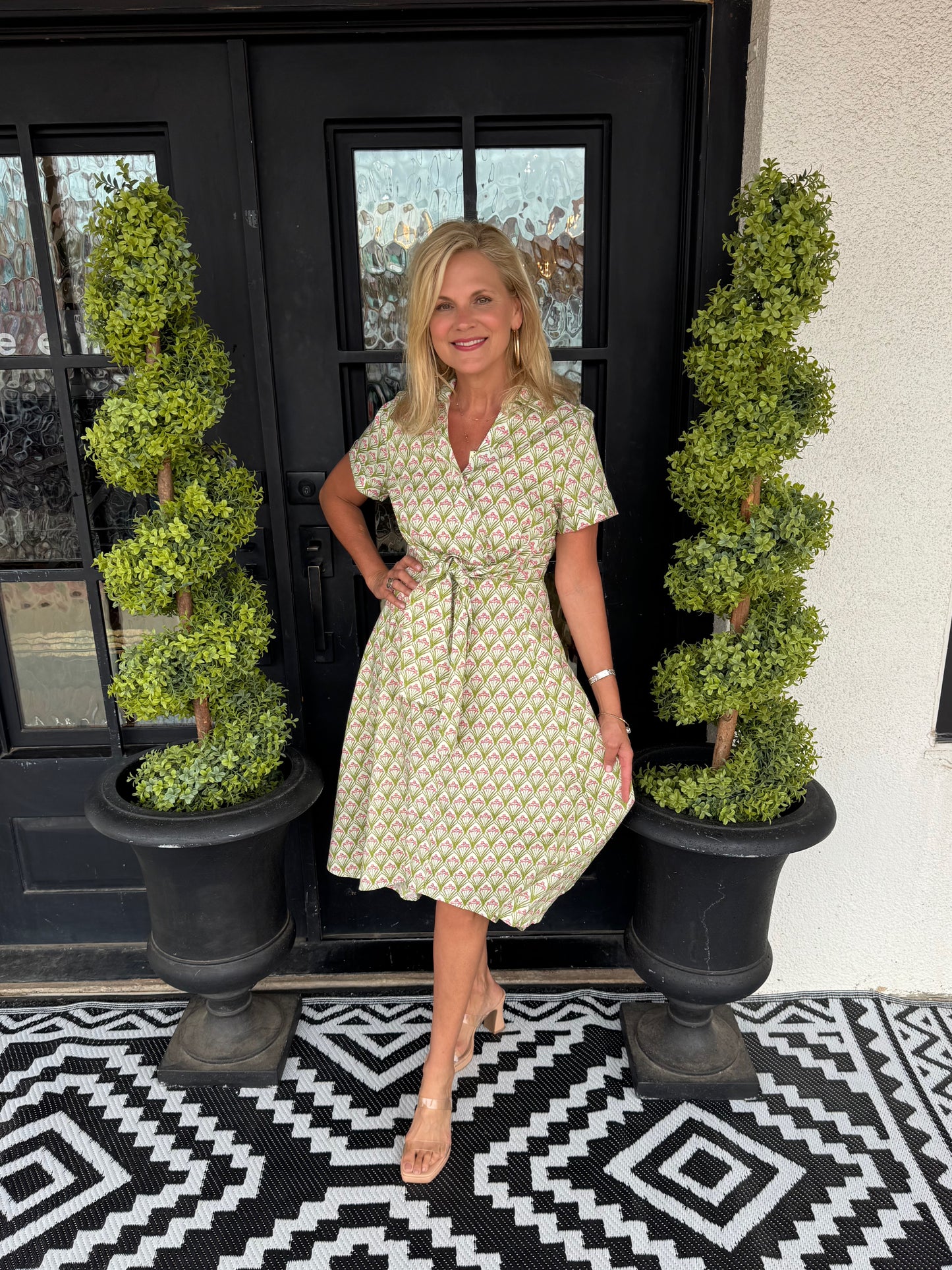 Virginia Dress - Green