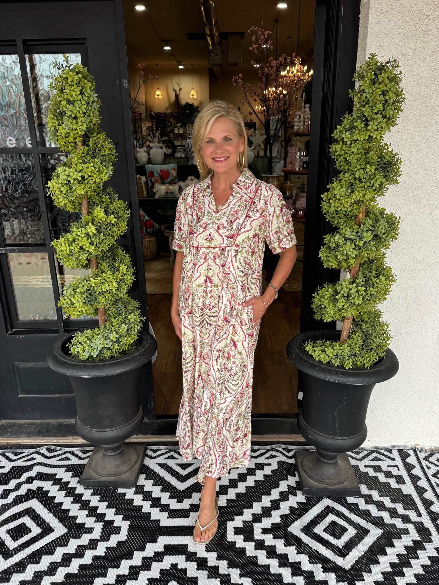 Alex Dress - Berry Mix