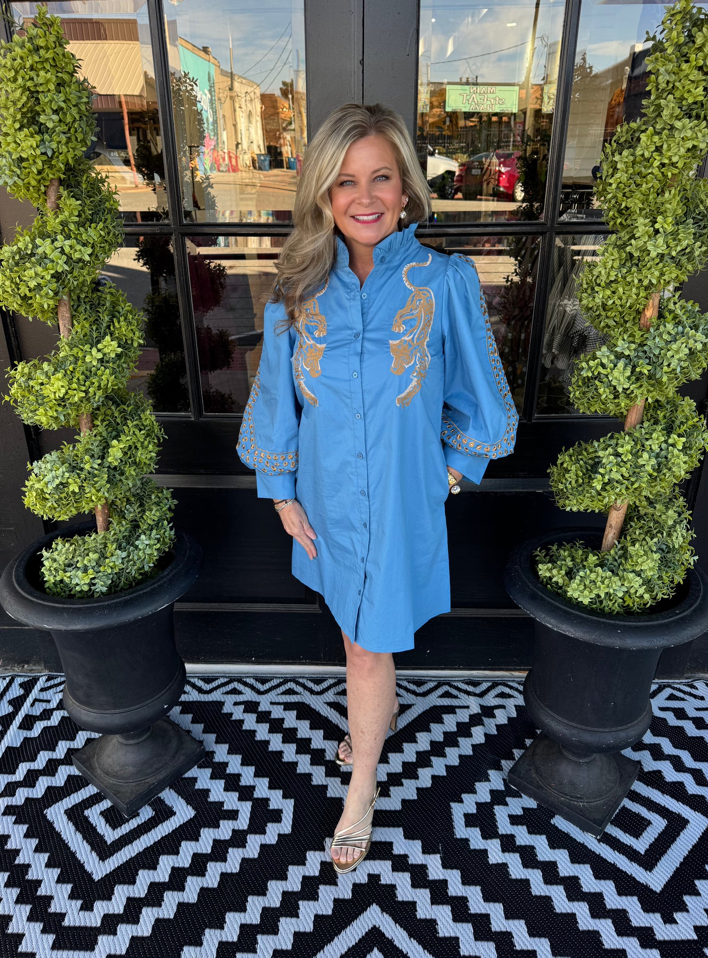 Korie Dress - Denim
