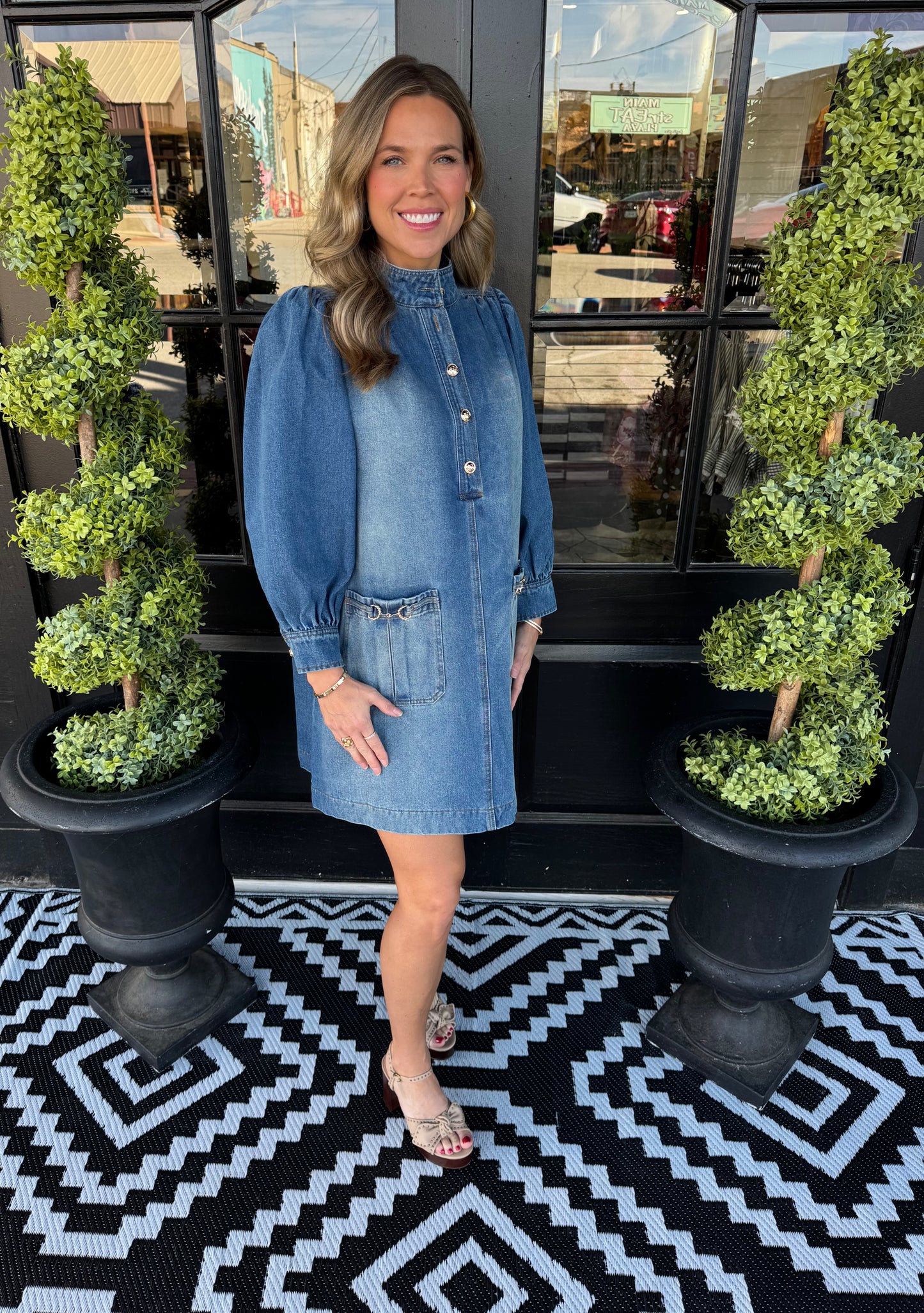 Candi Dress - Denim