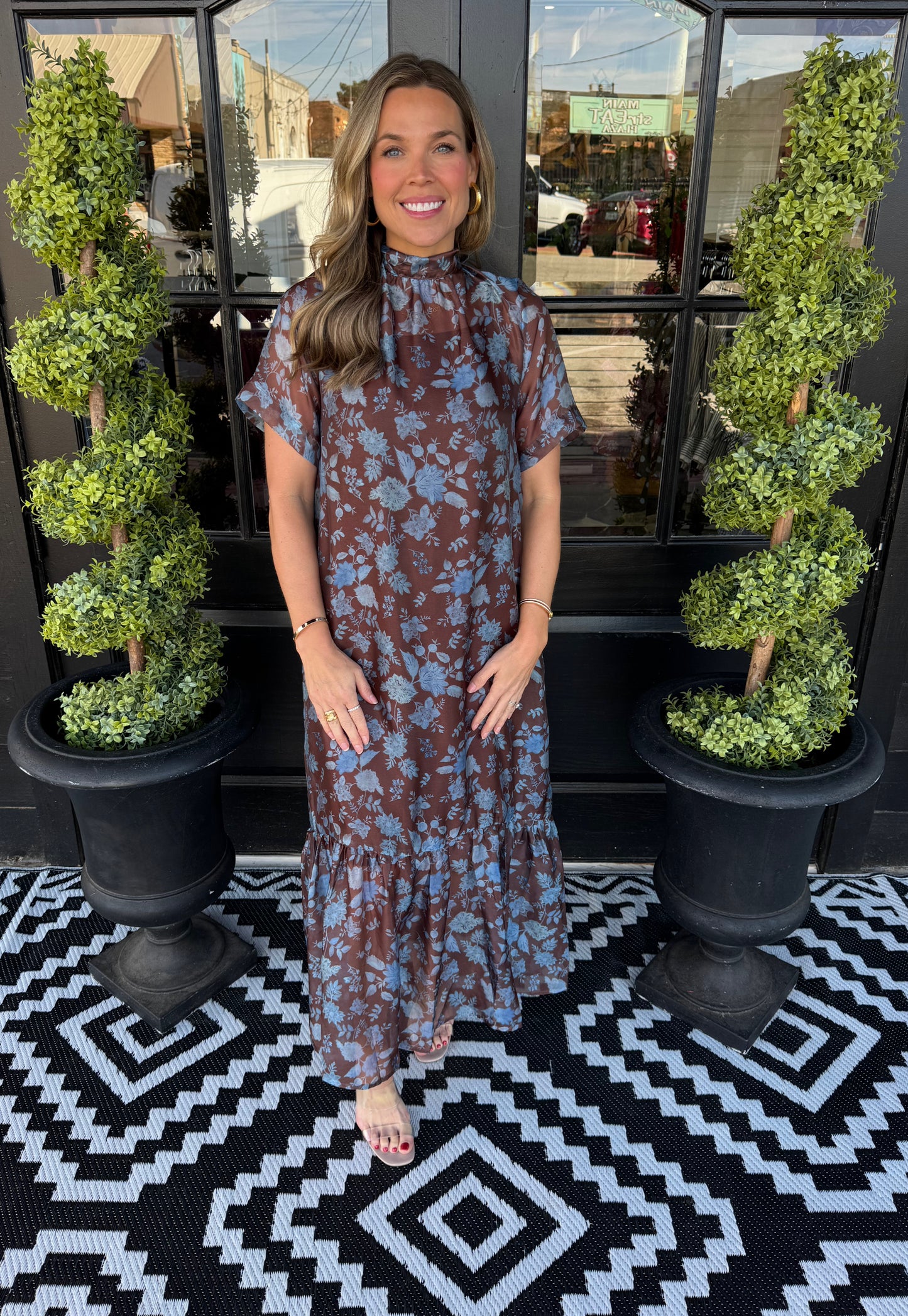 Mila Dress - Brown