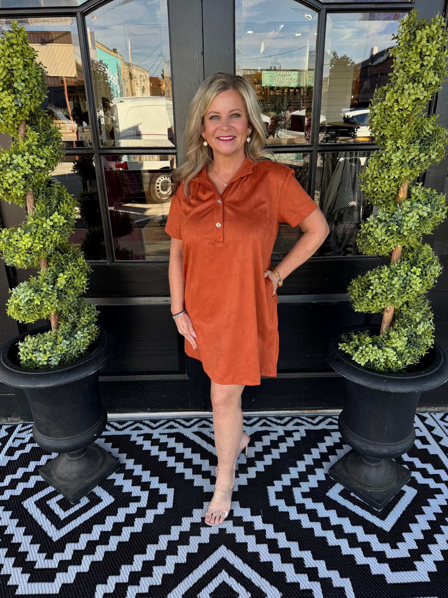 Daily Dress - Rust