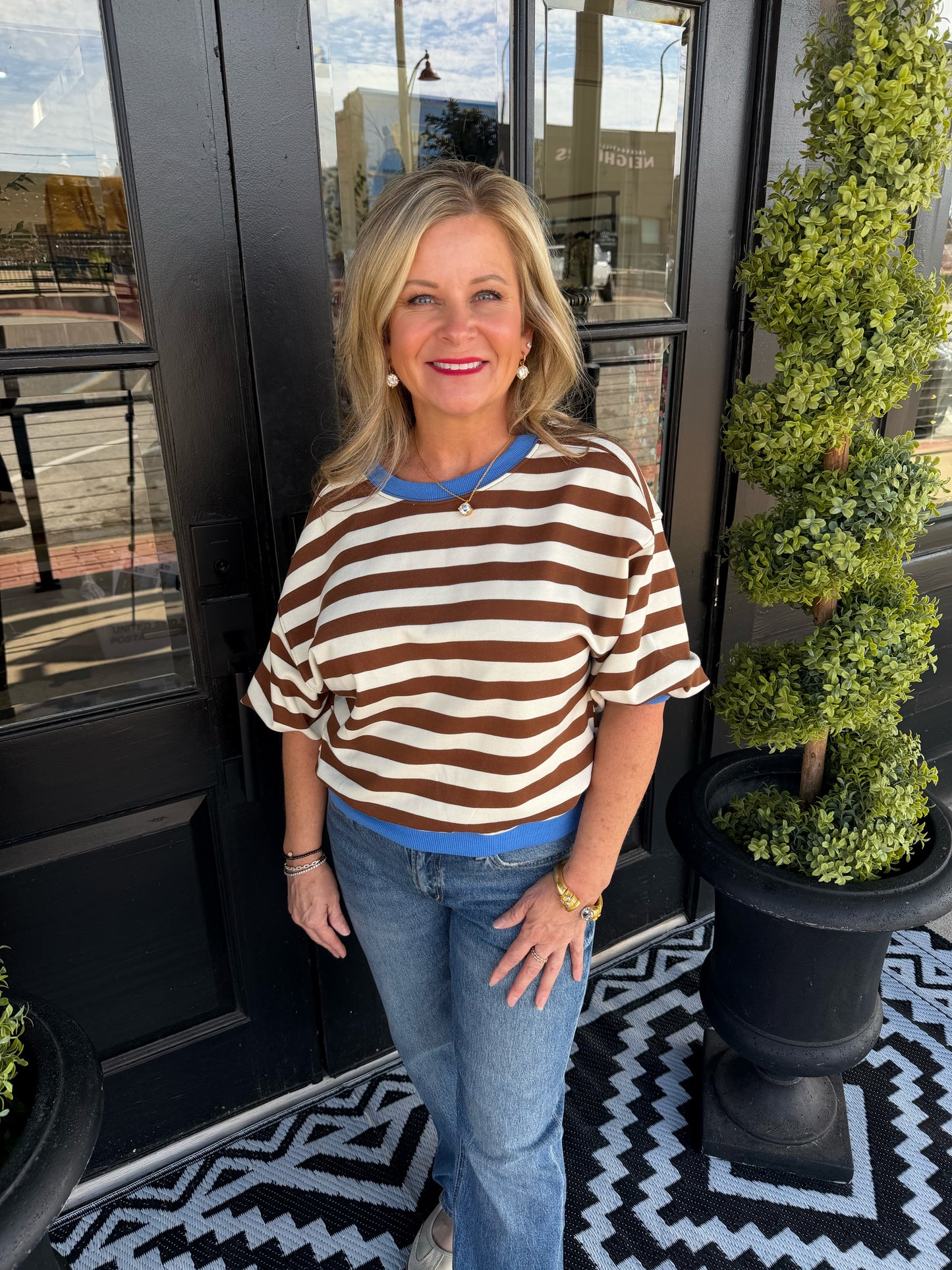 Claudia Top - Brown