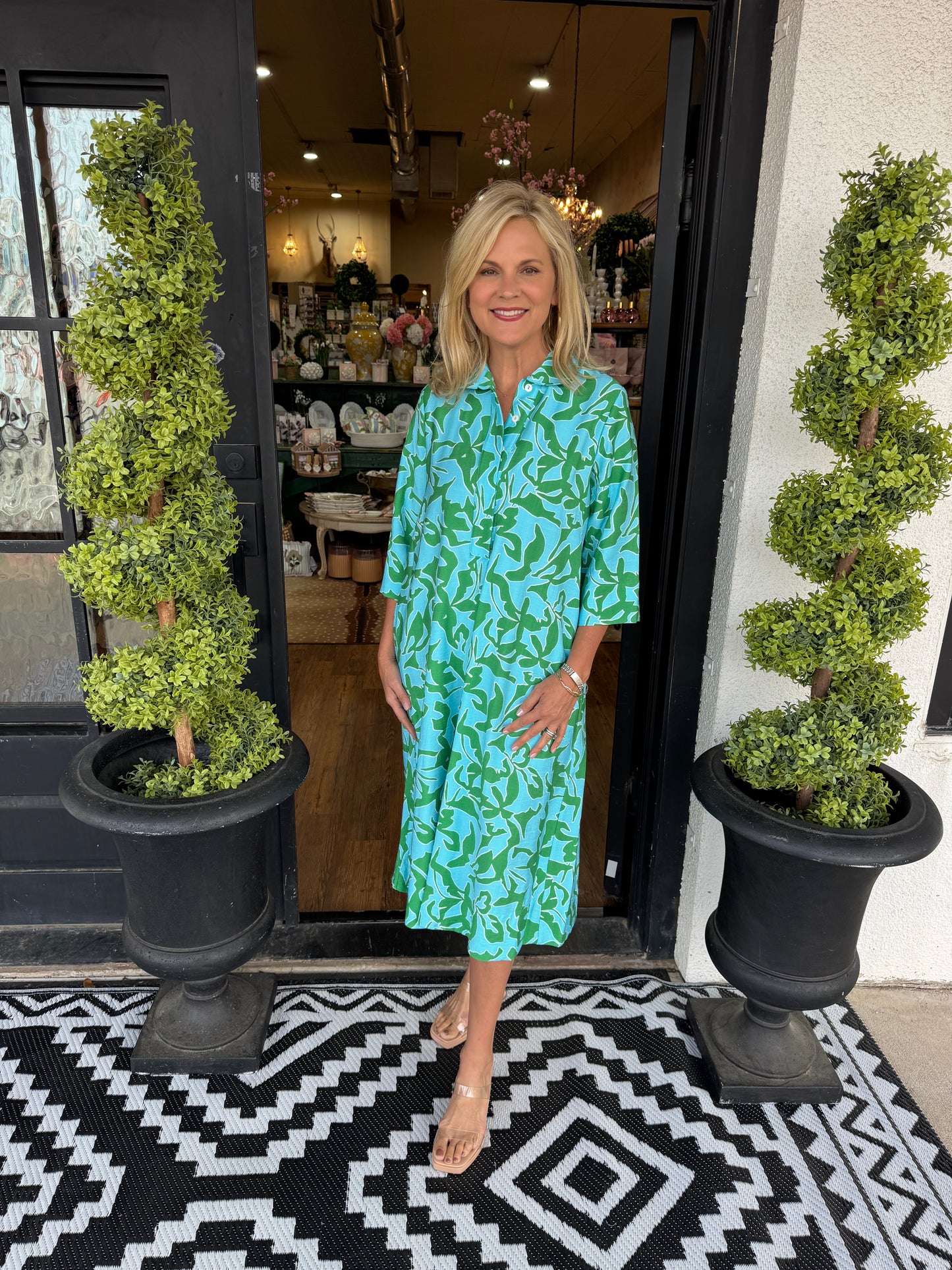 Uncle Frank Midi Swing Dress