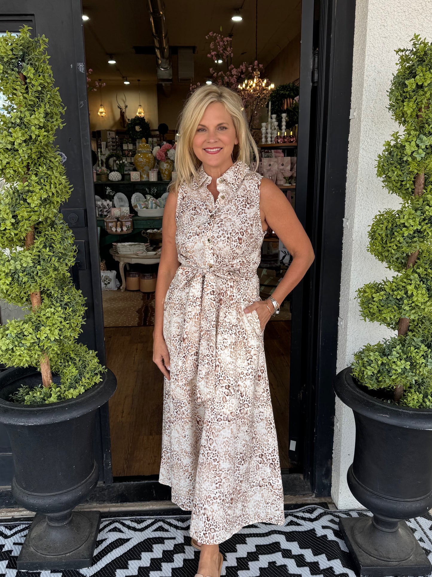 Breelyn Dress - Animal