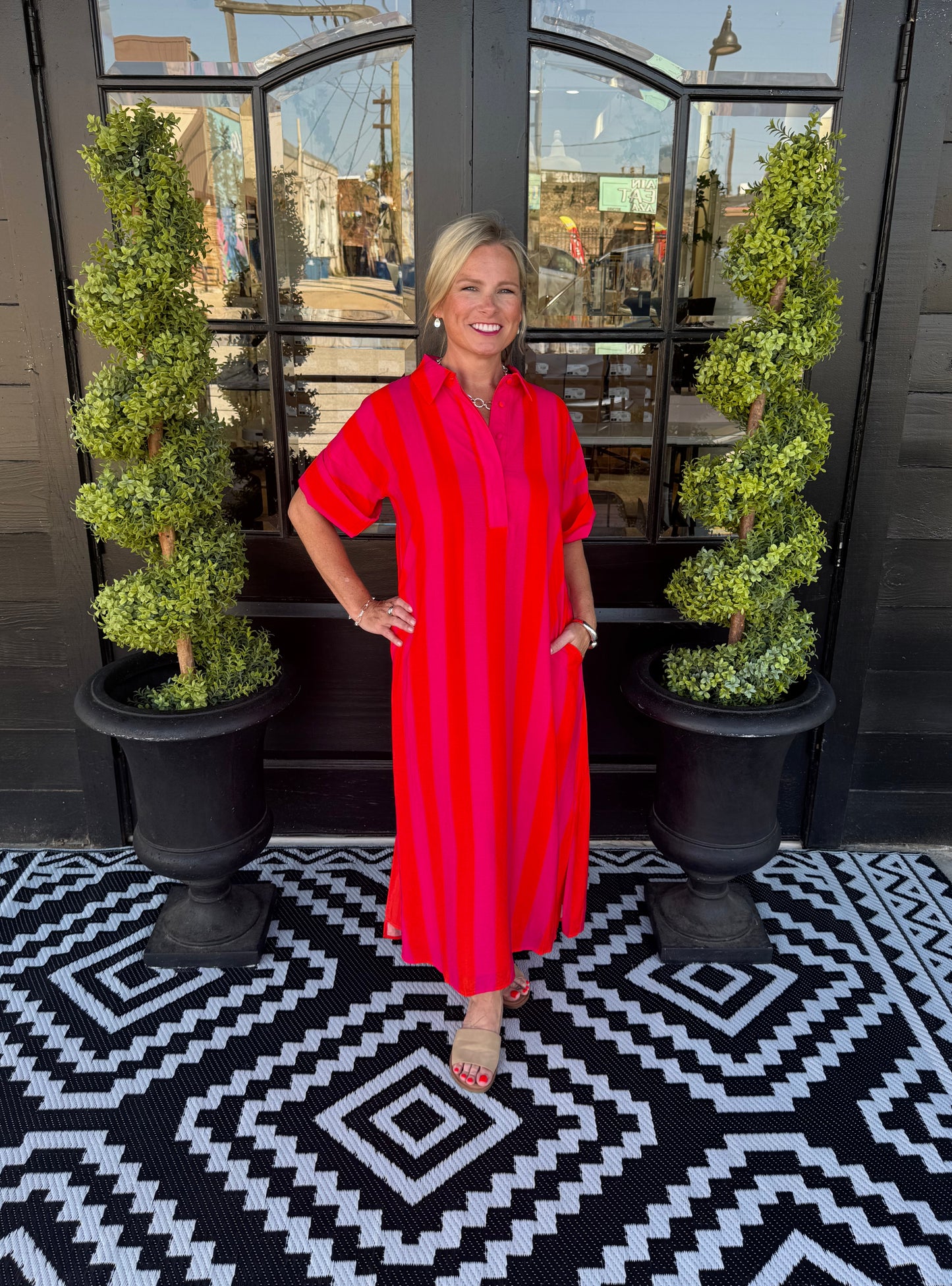 Penny Dress - Orange