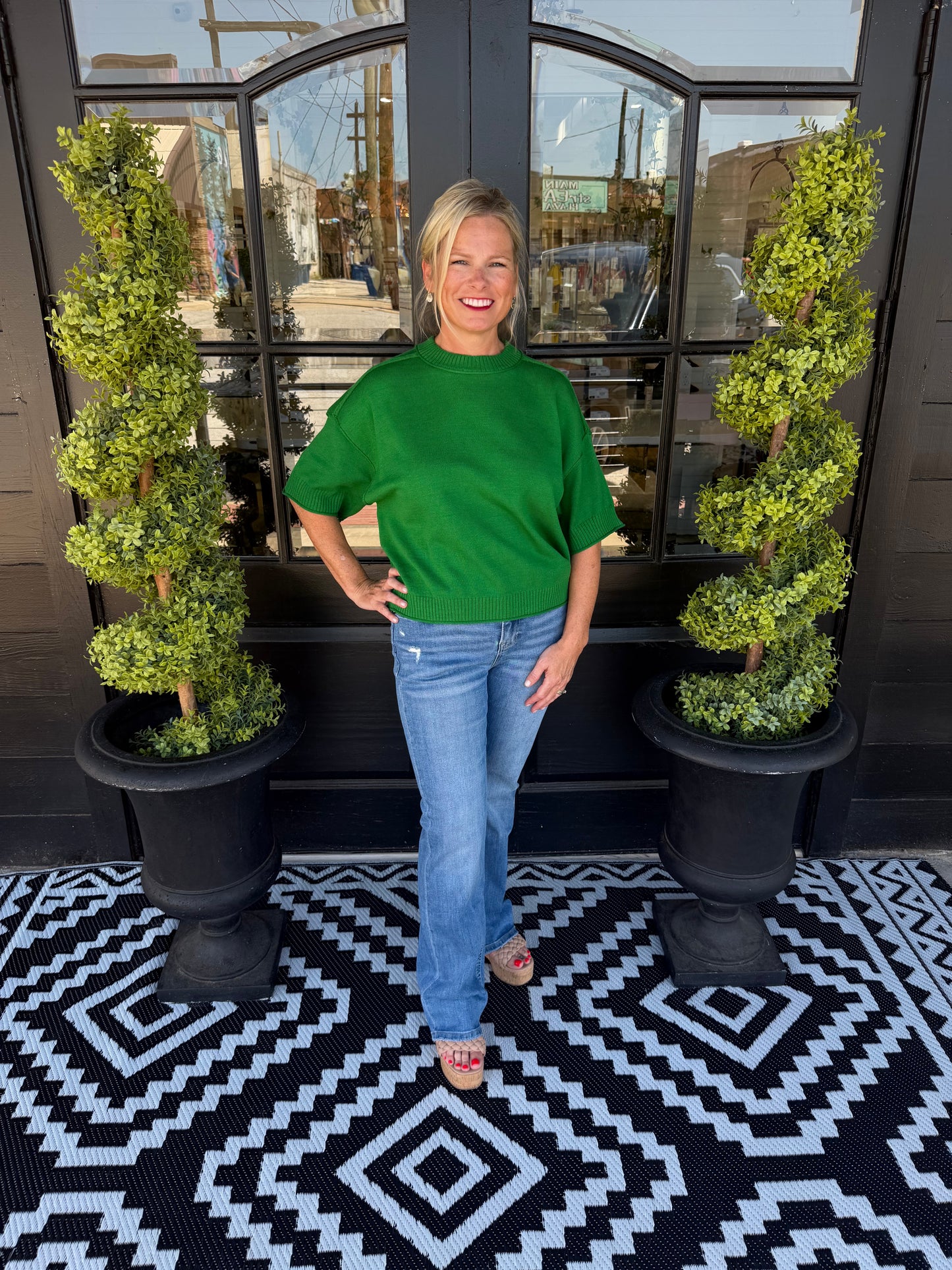Sophie Top - Kelly Green